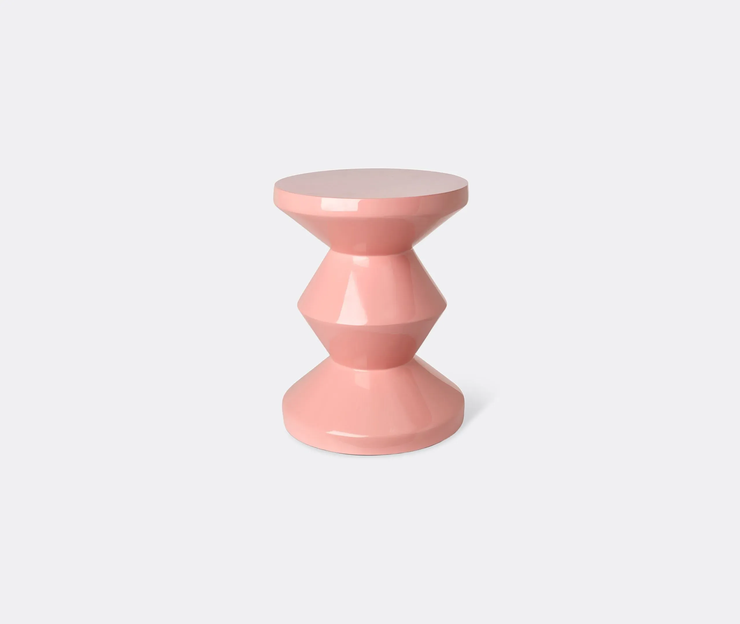 Zig Zag Stool - Pink