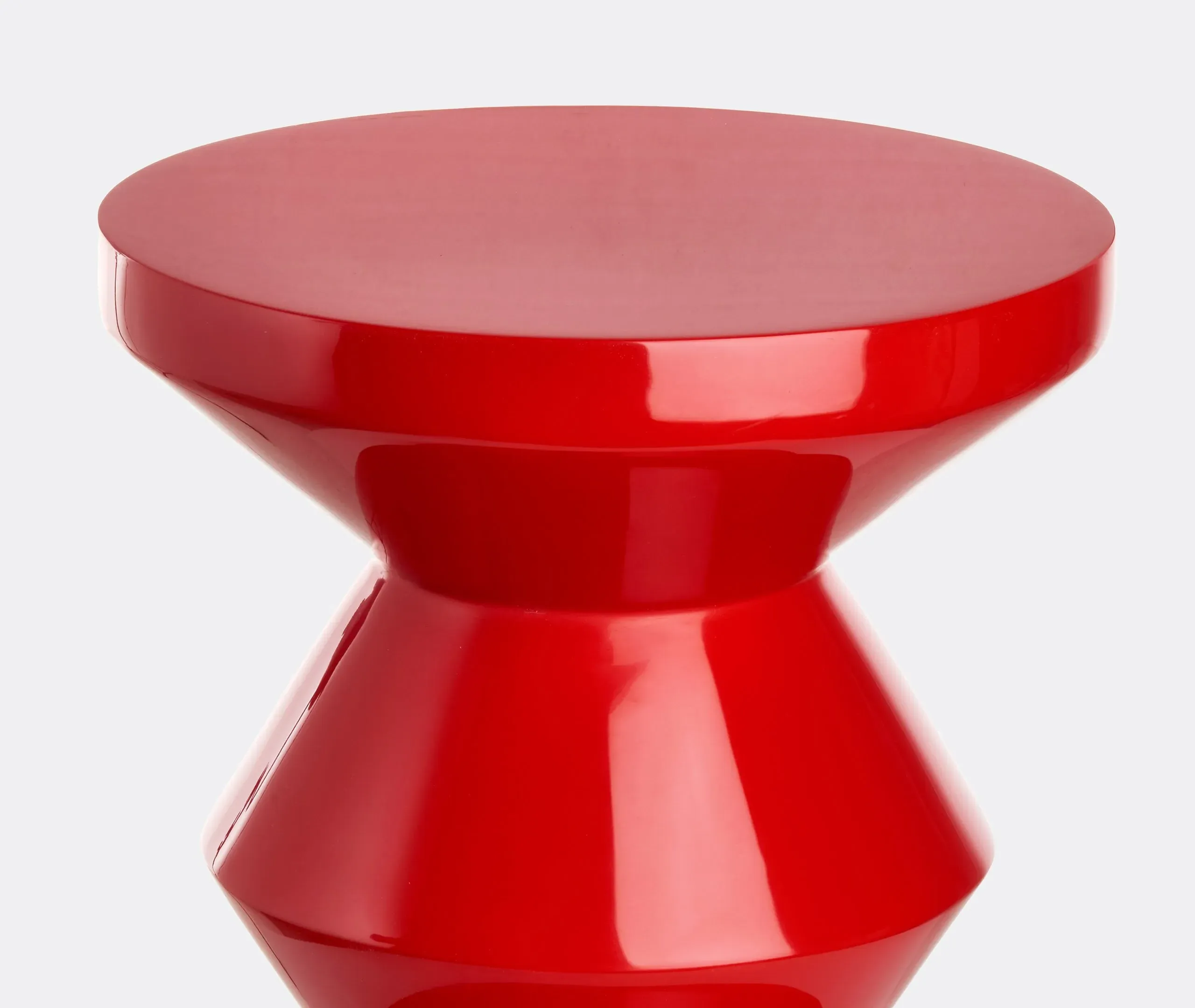 Zig Zag Stool - Red