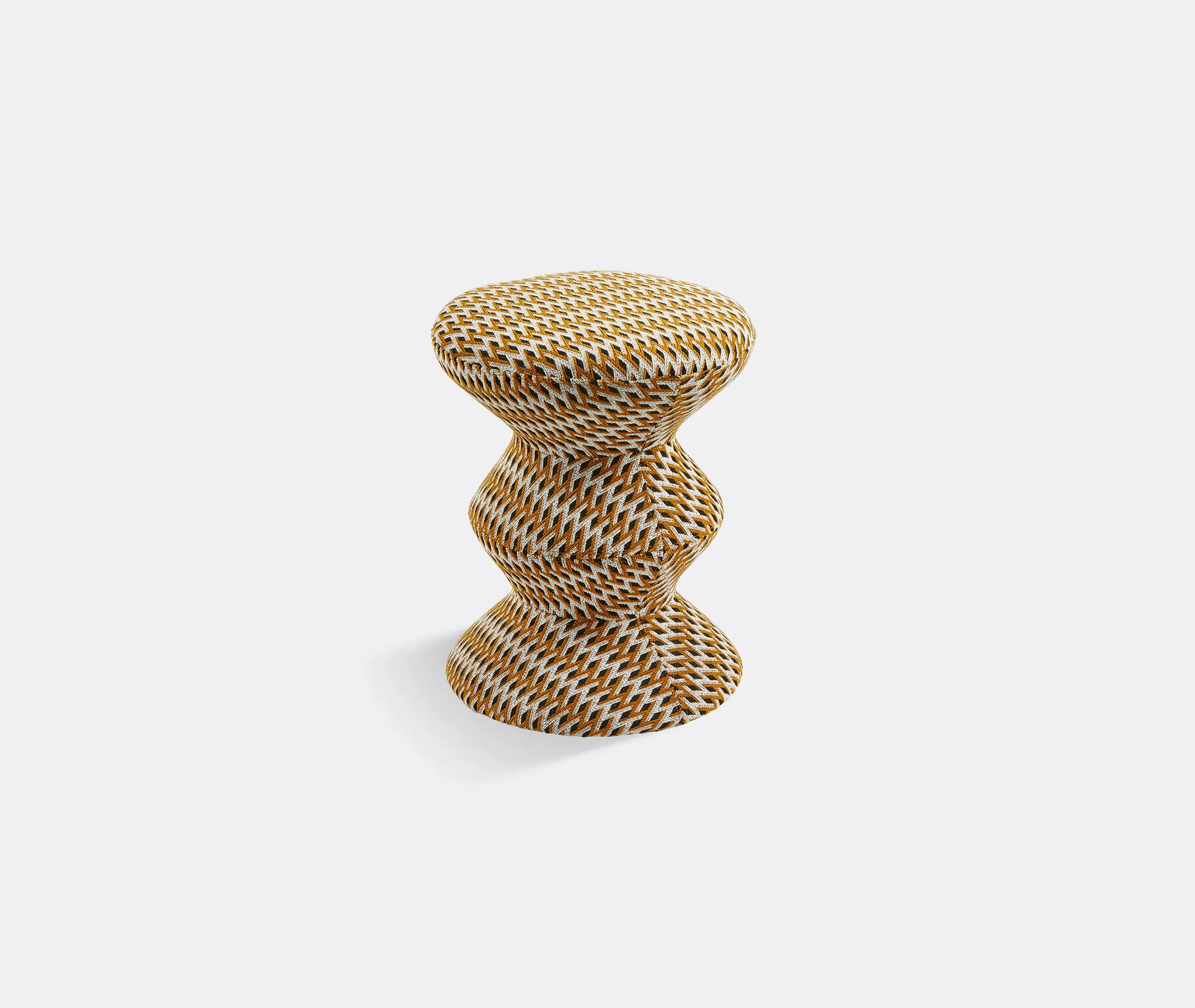 Zig Zag Stool - Yellow product