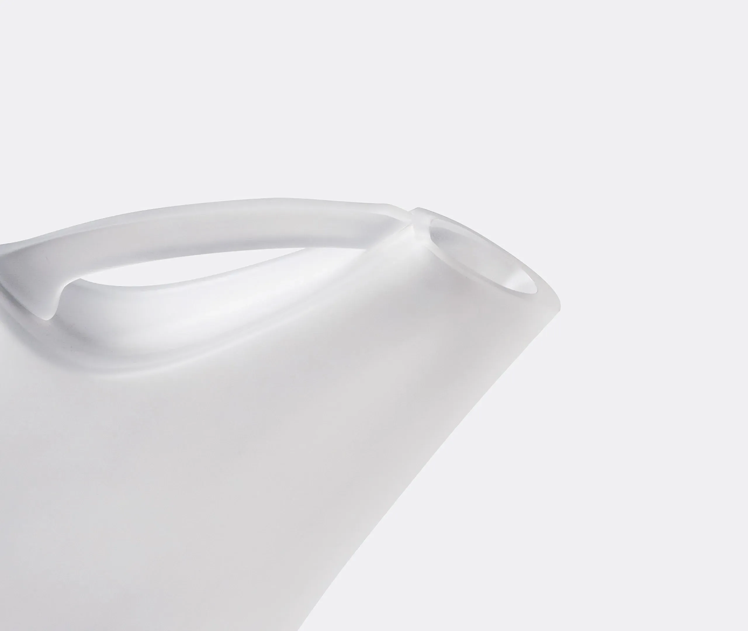 Askos Pitcher - Transparent, Blown Glass