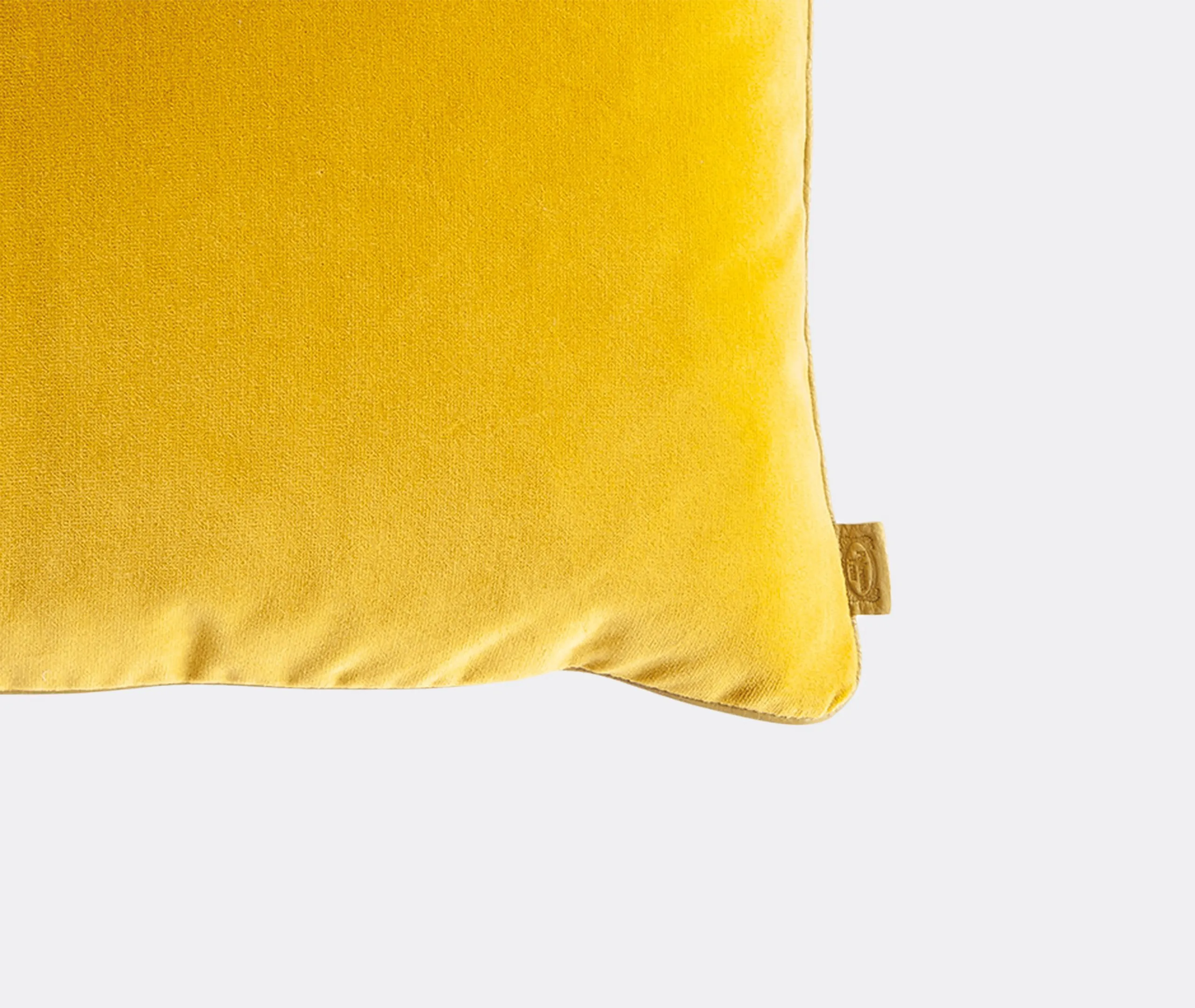 Decorative Cushion with Piping - Dijon, Velvet