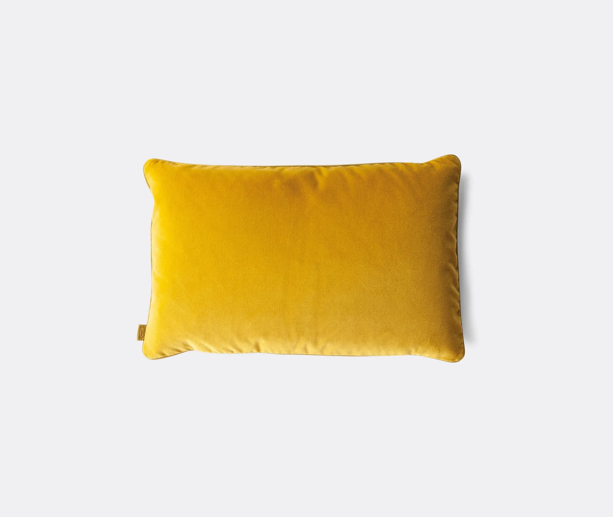Decorative Cushion with Piping - Dijon, Velvet image