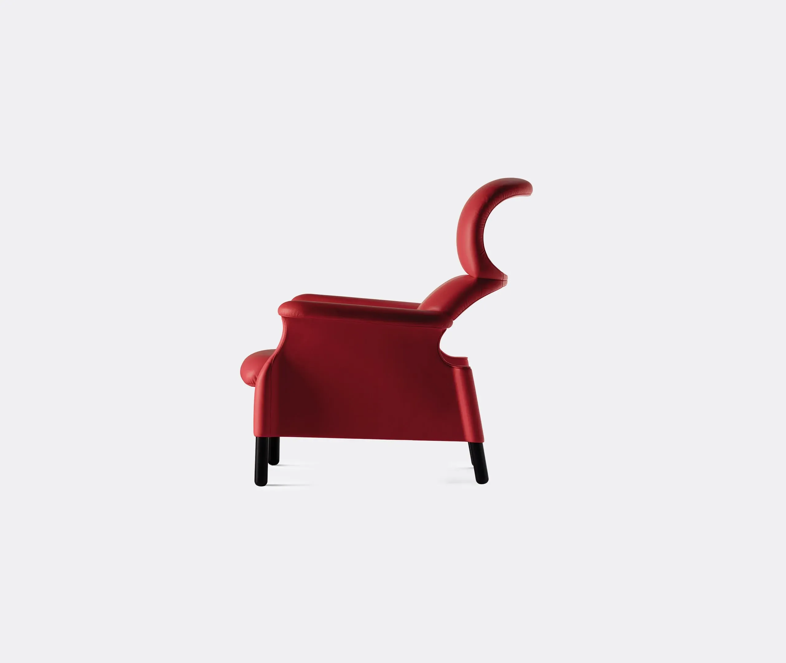 Sanluca Armchair - Red, Leather