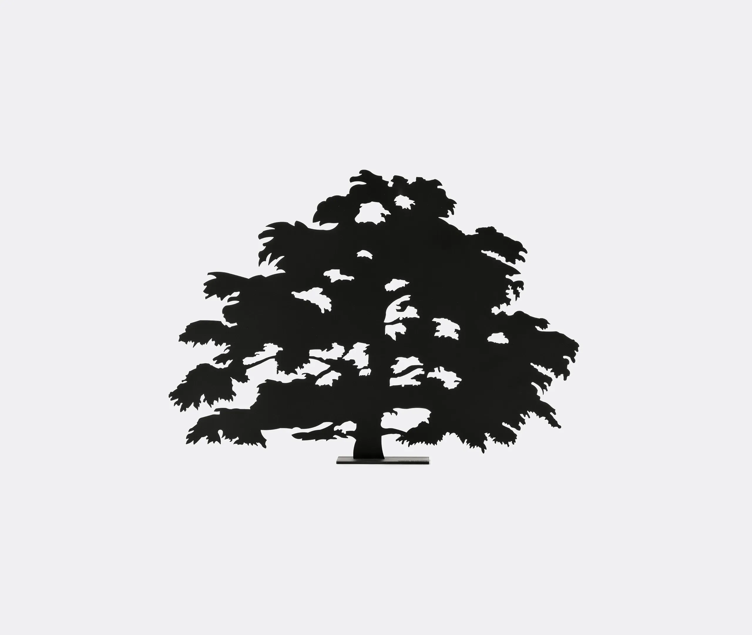 Cedrus Liban Tree Sculpture - Black, Burnished Iron product