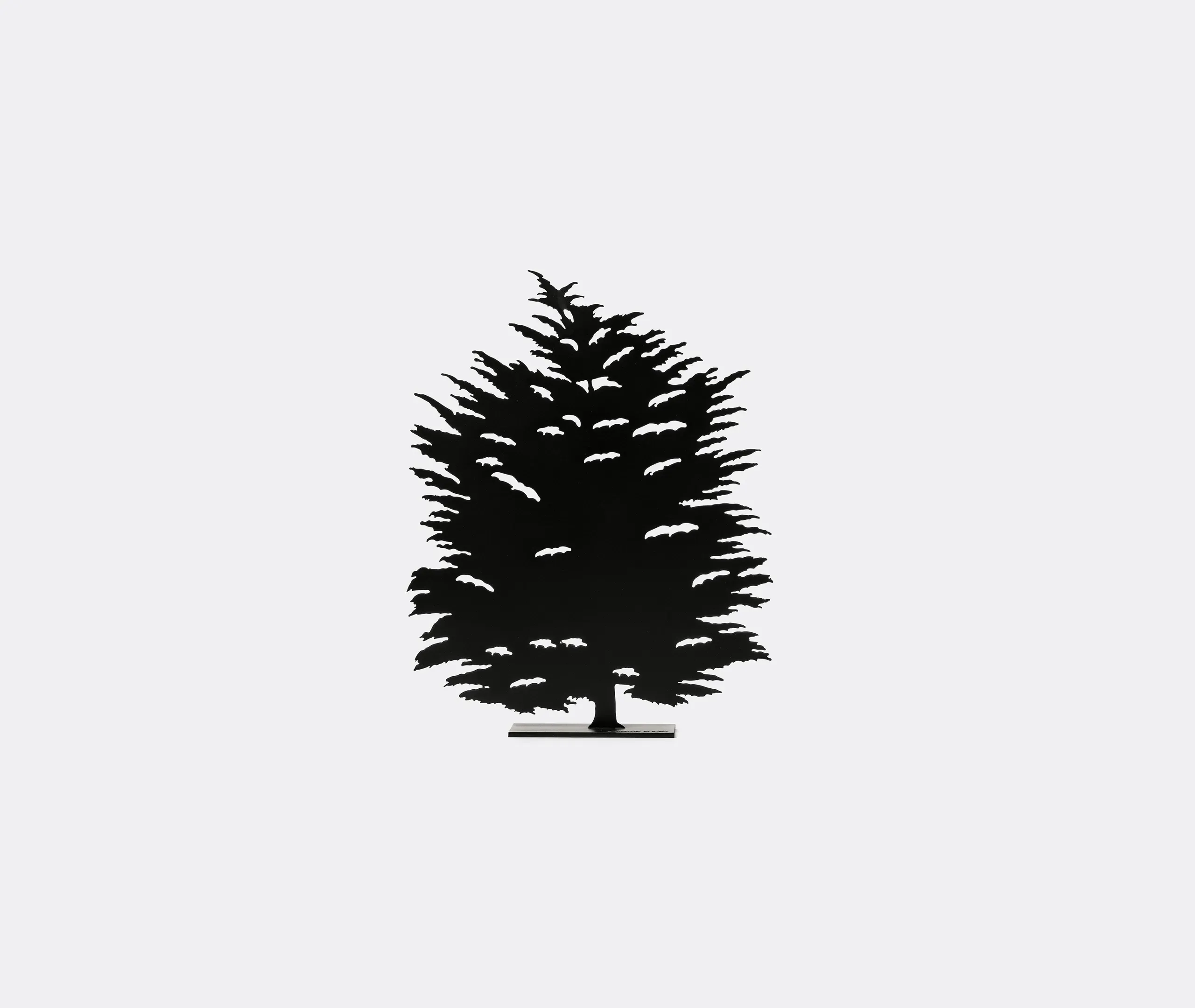 Fagus Tree Sculpture - Black, Burnished Iron product