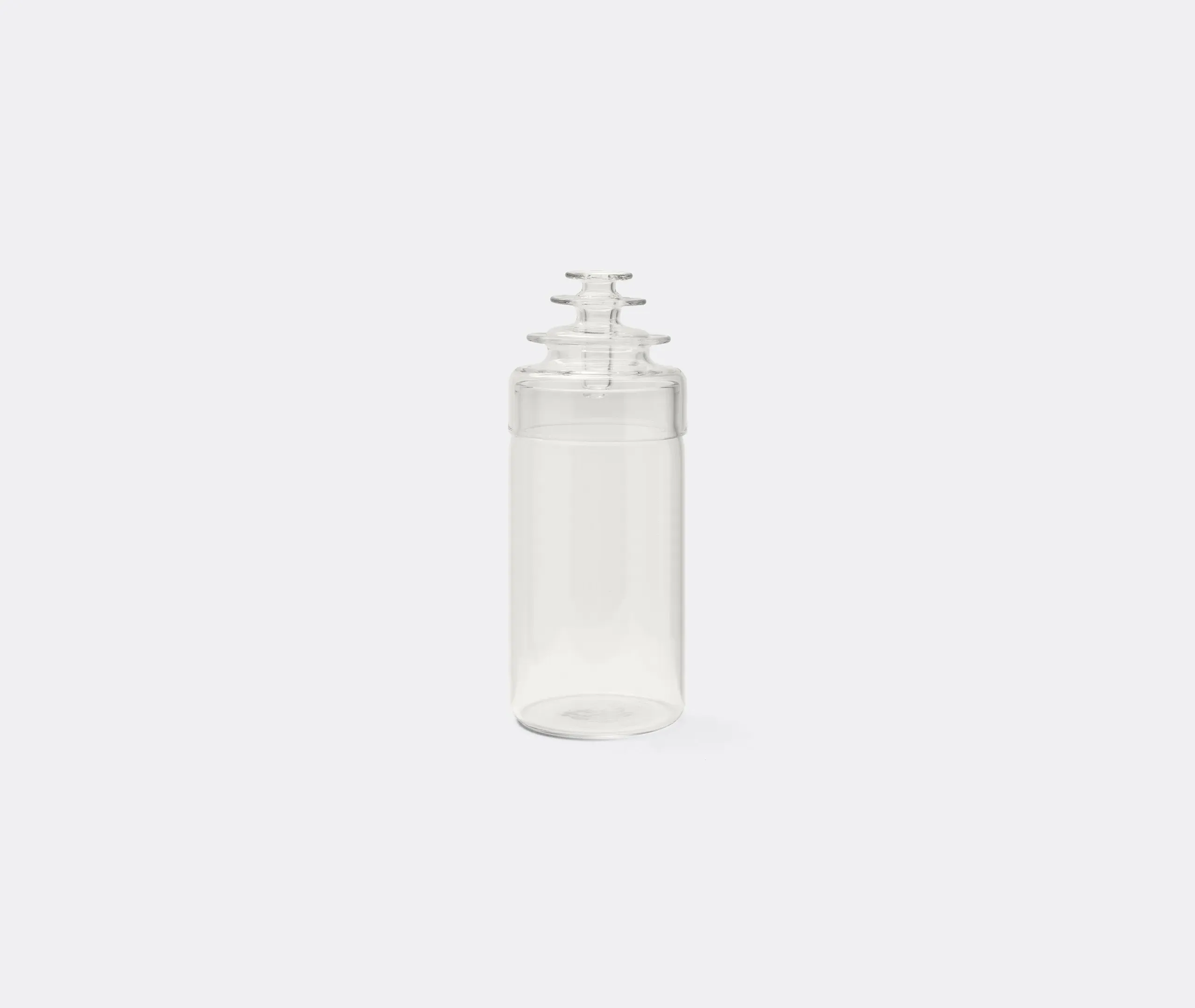 Kado 11 Vase with Lid - Transparent, Borosilicate Glass product