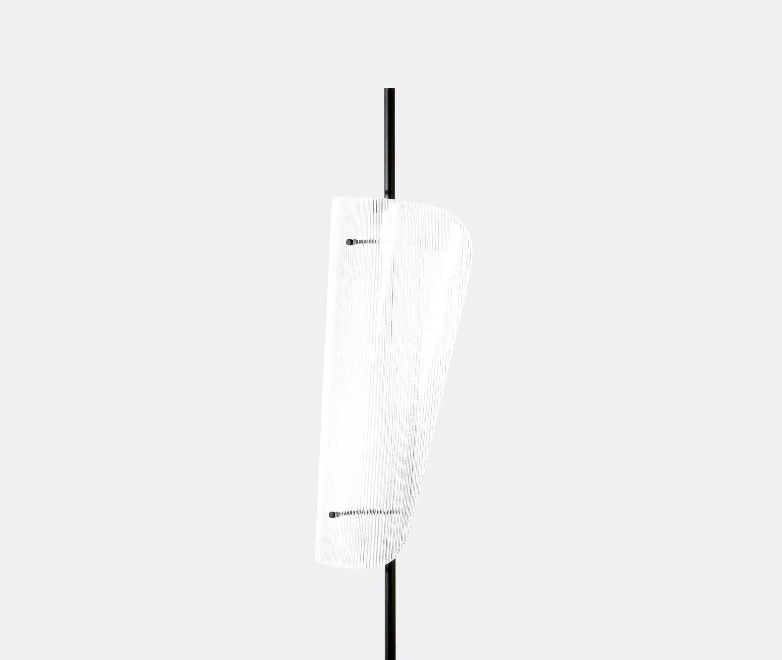 Bent One Table Lamp - Clear, Glass