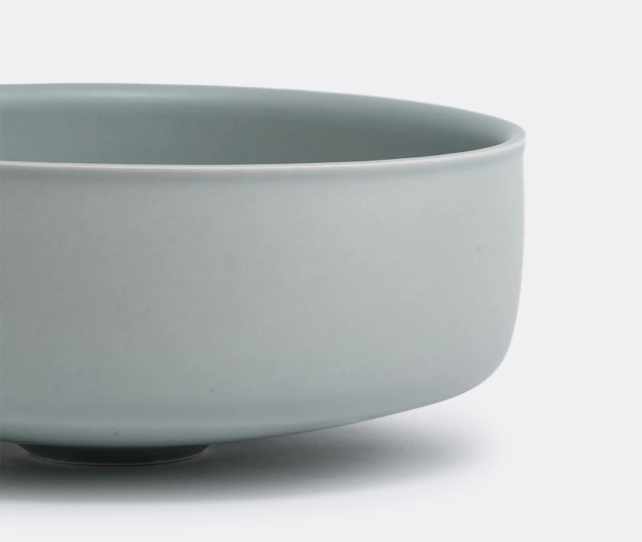 Bowl 01 Small Serving Bowl - Misty Grey, Stoneware