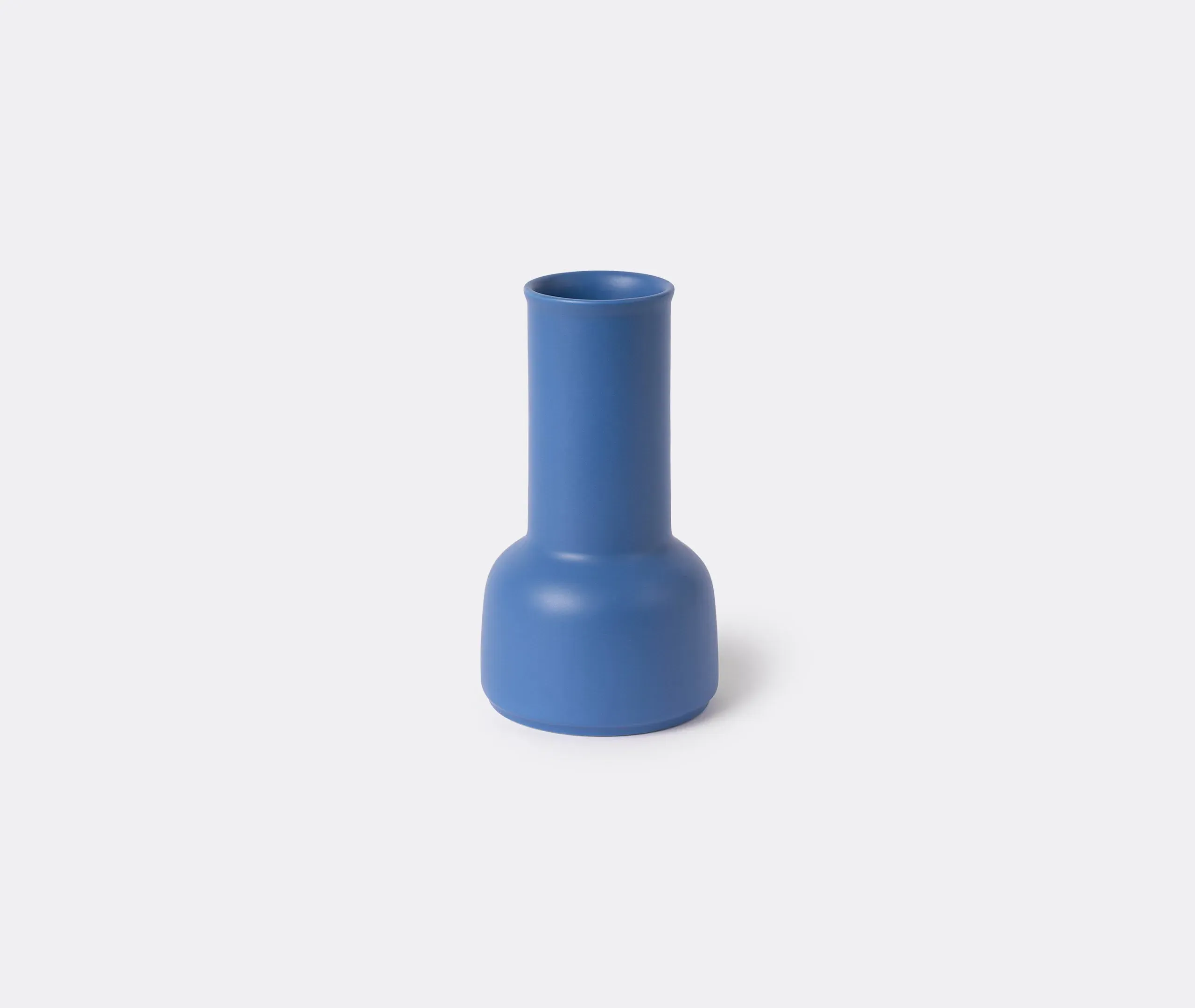 Ceramic Carafe with Glazed Finish - Blue image
