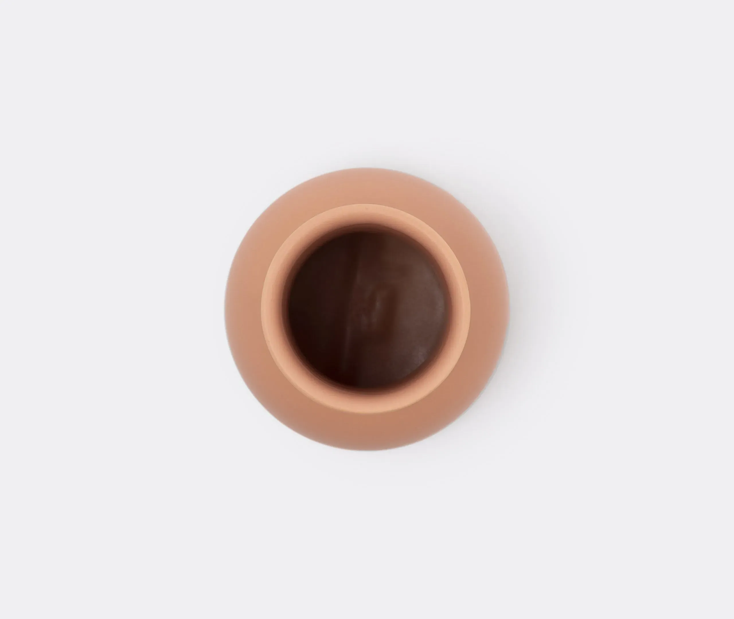 Ceramic Carafe with Glazed Finish - Pink