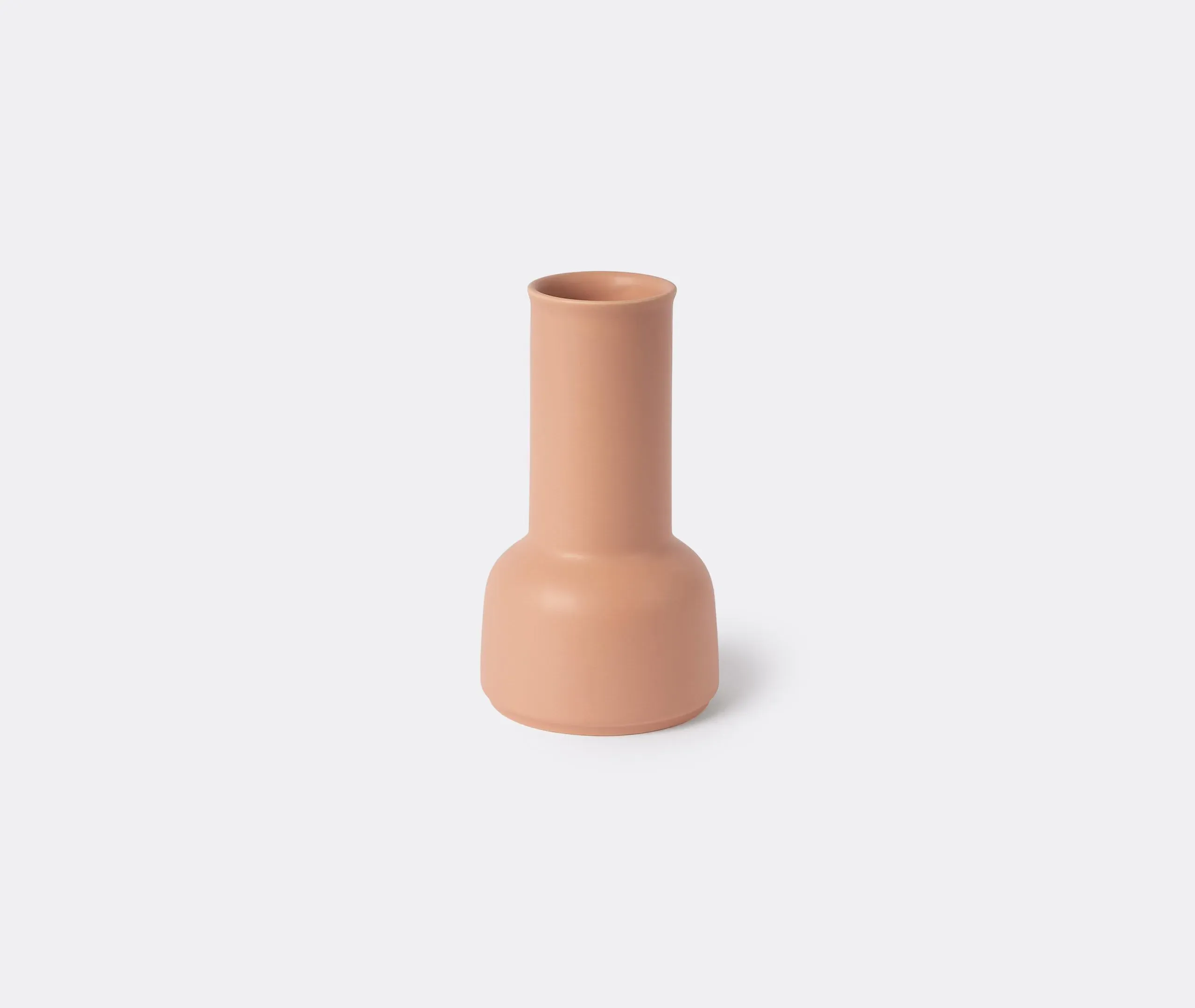 Ceramic Carafe with Glazed Finish - Pink