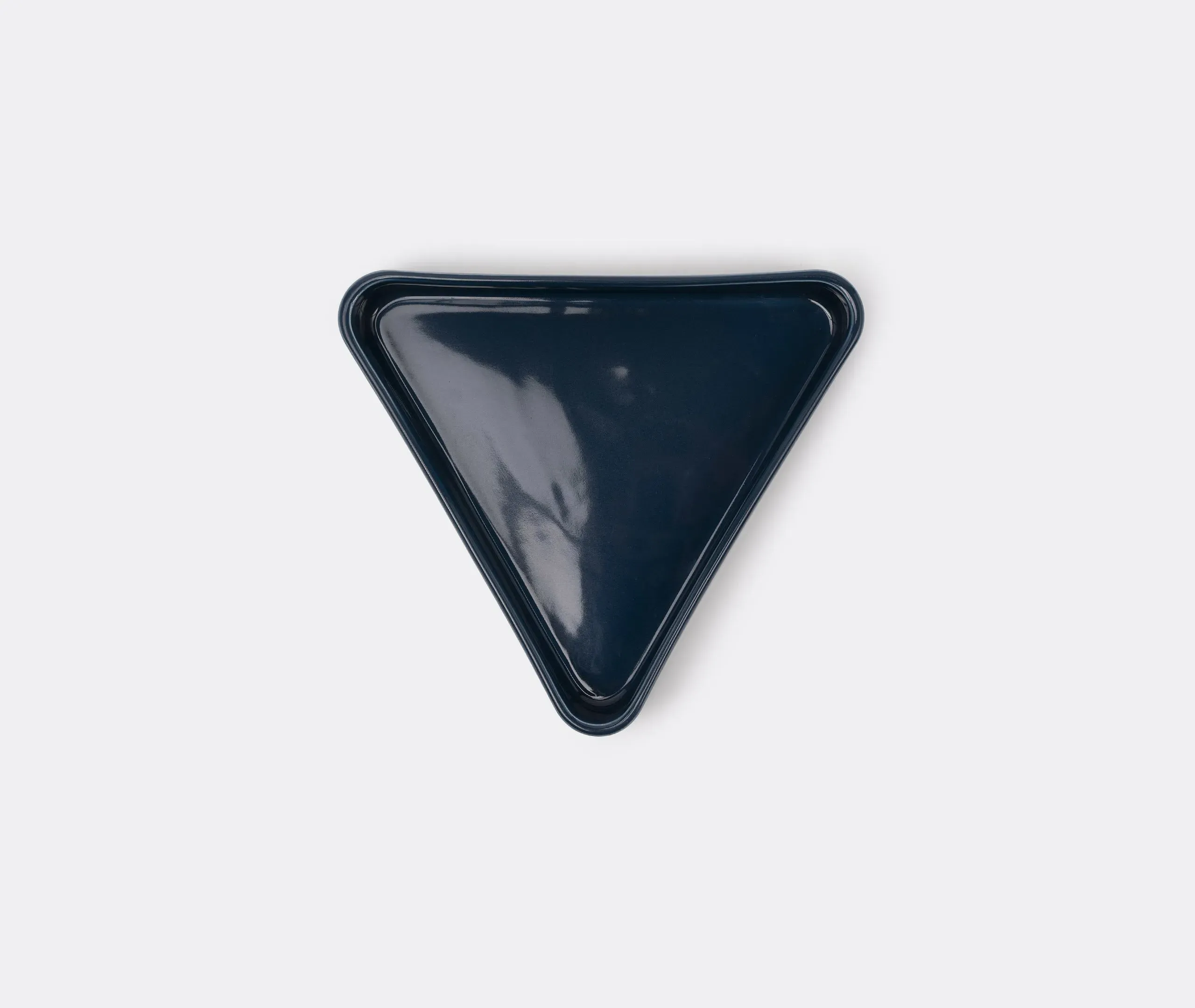 Diamond-Shaped Centrepiece Bowl - Blue, Ceramic