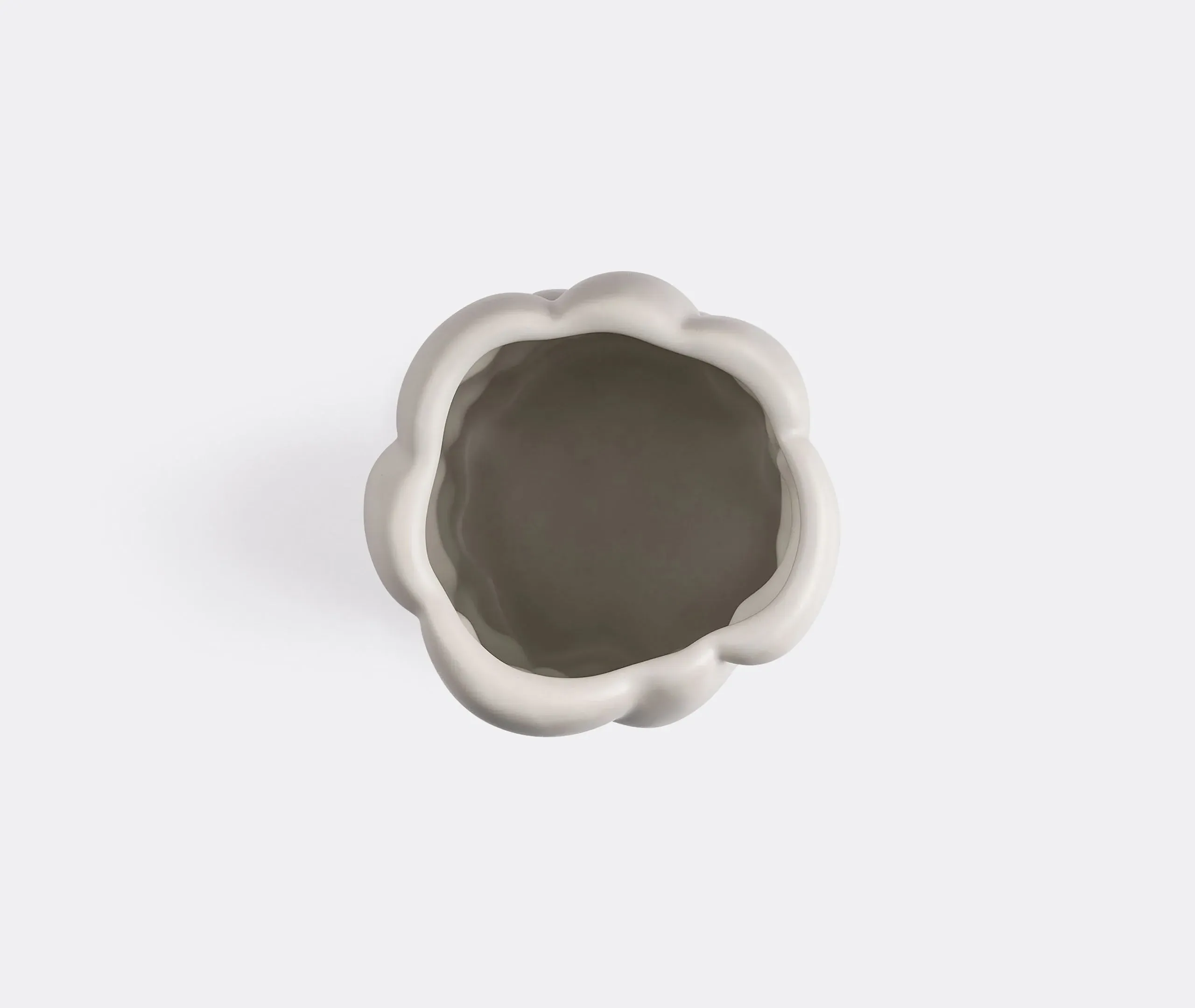 Large Cloud Vase - Grey, Earthenware