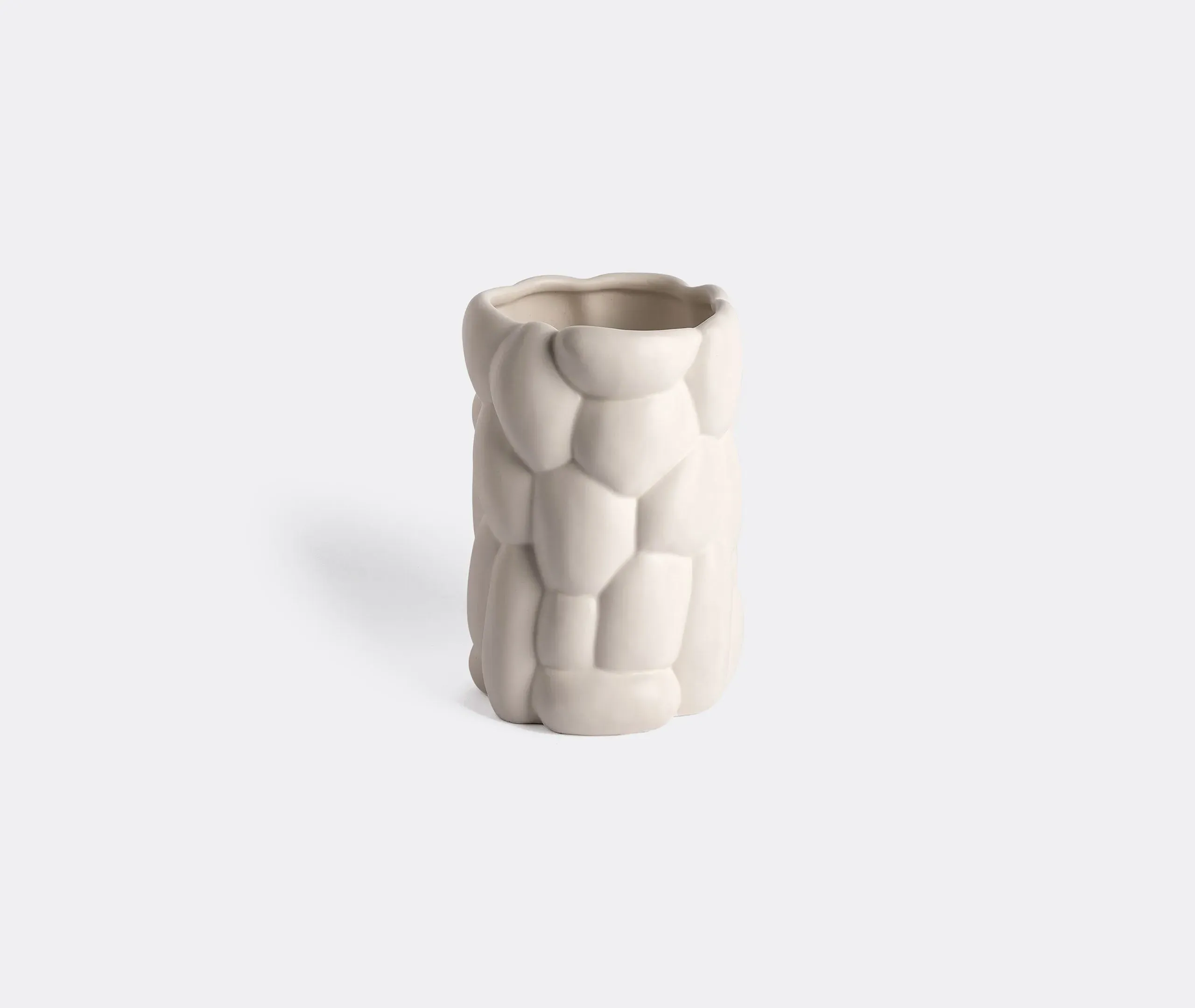 Large Cloud Vase - Grey, Earthenware image