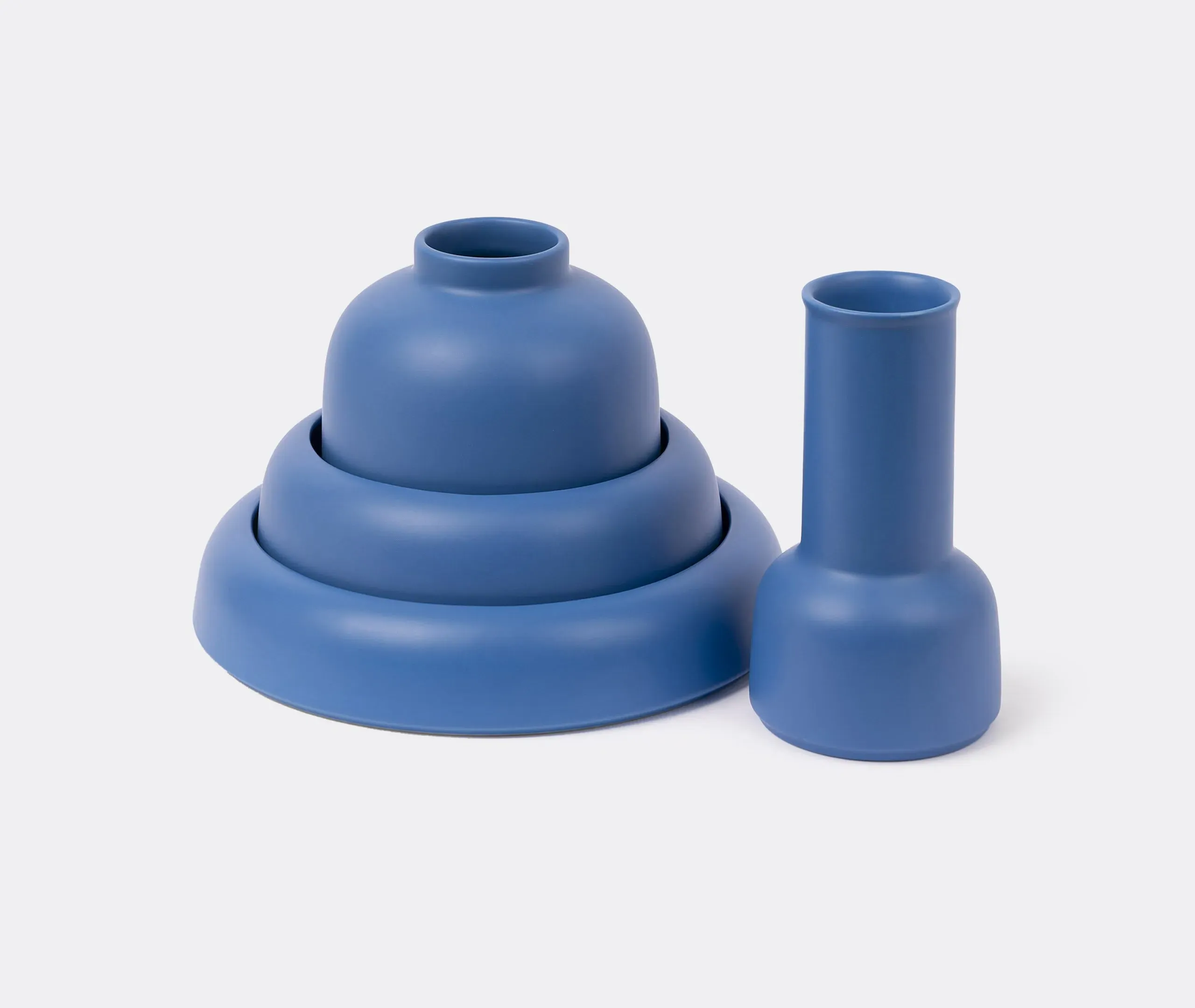 Omar Vase - Blue, Ceramic