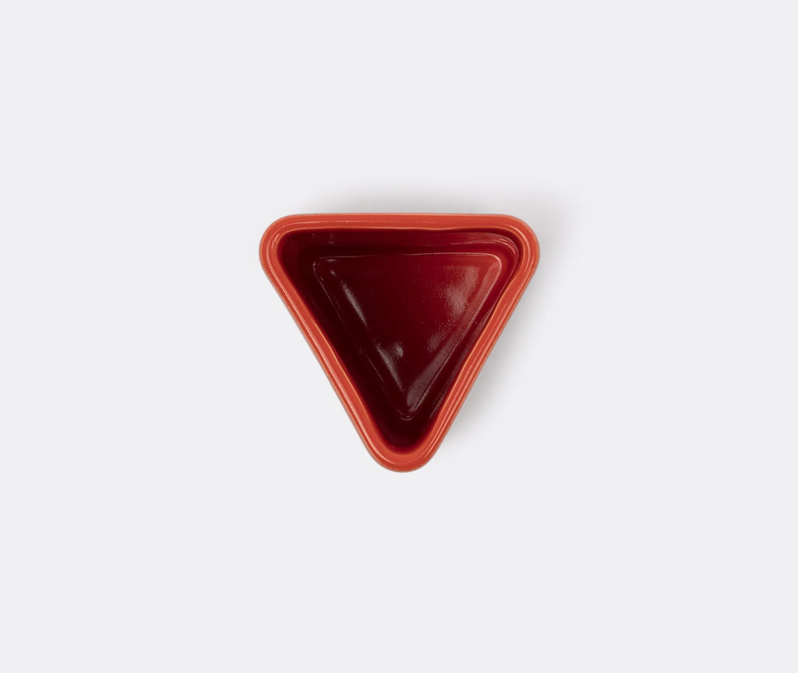 Small Diamond Vase - Red, Ceramic