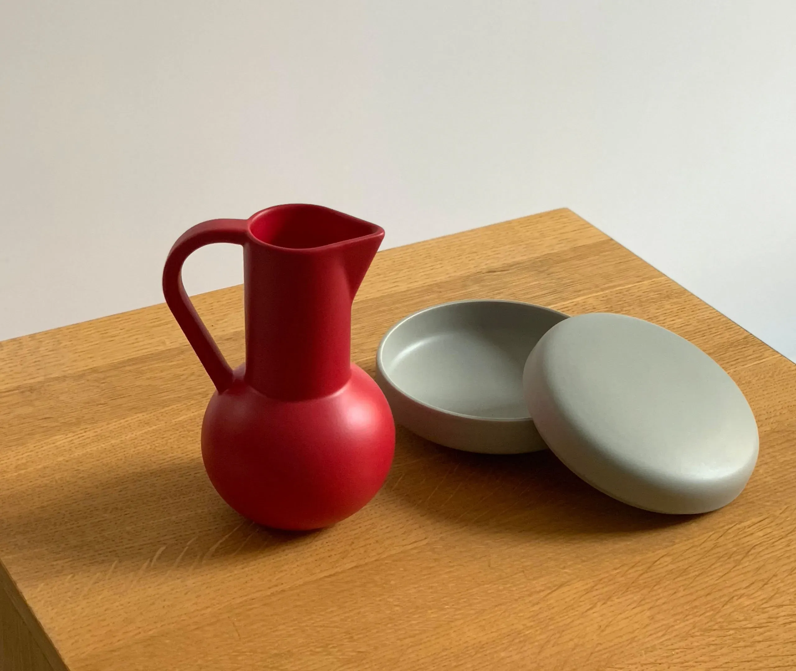 Small Jug - Red, Faience