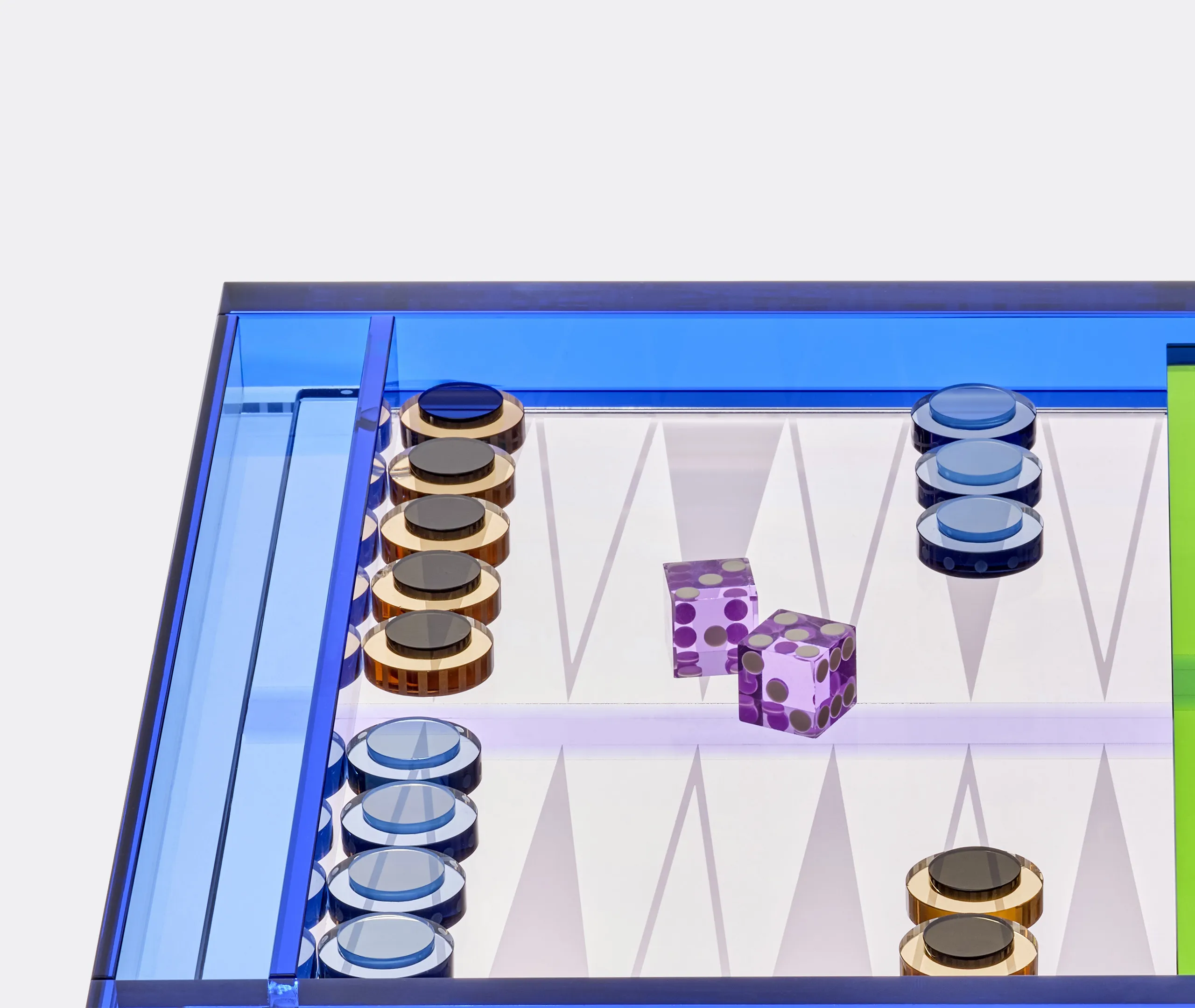 Brilliant Backgammon Set - Multicolor, Crystal alternate view