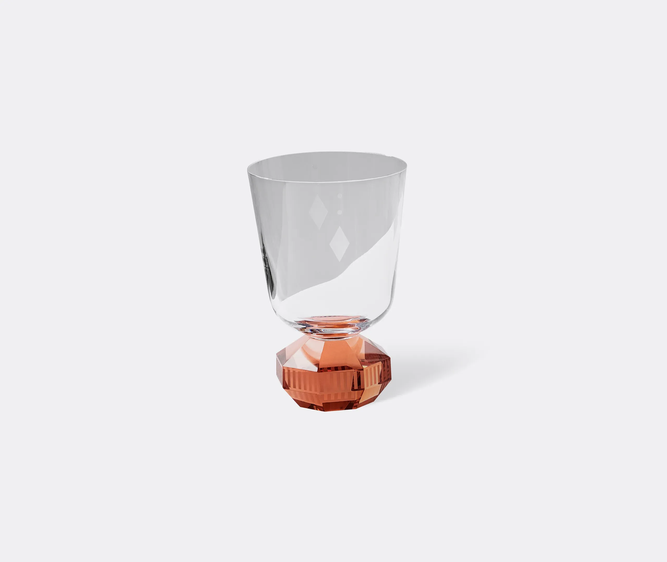 Chelsea Set of Two Glasses - Rouge, Crystal product