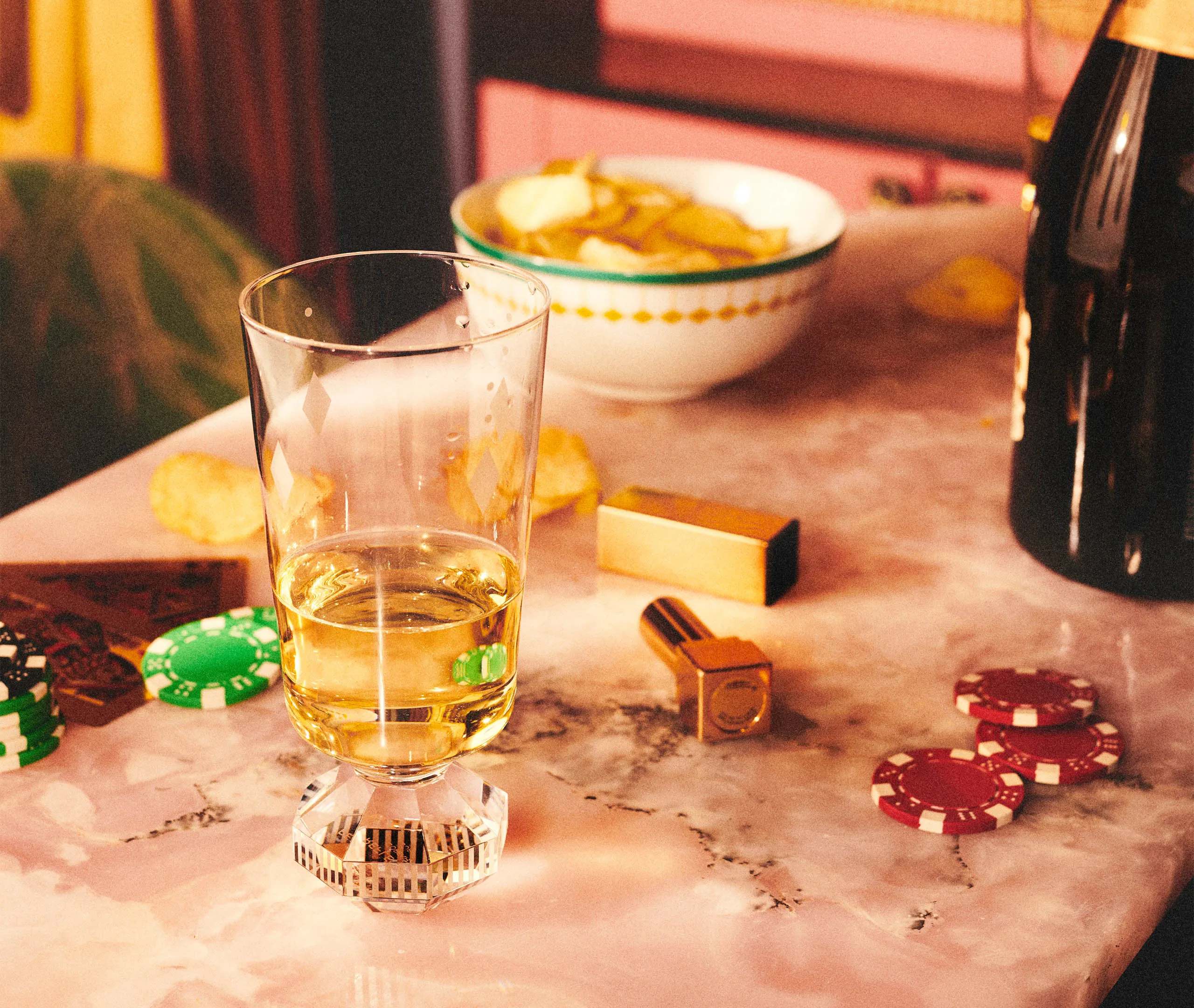 Chelsea Tall Glass Set of Two - Clear