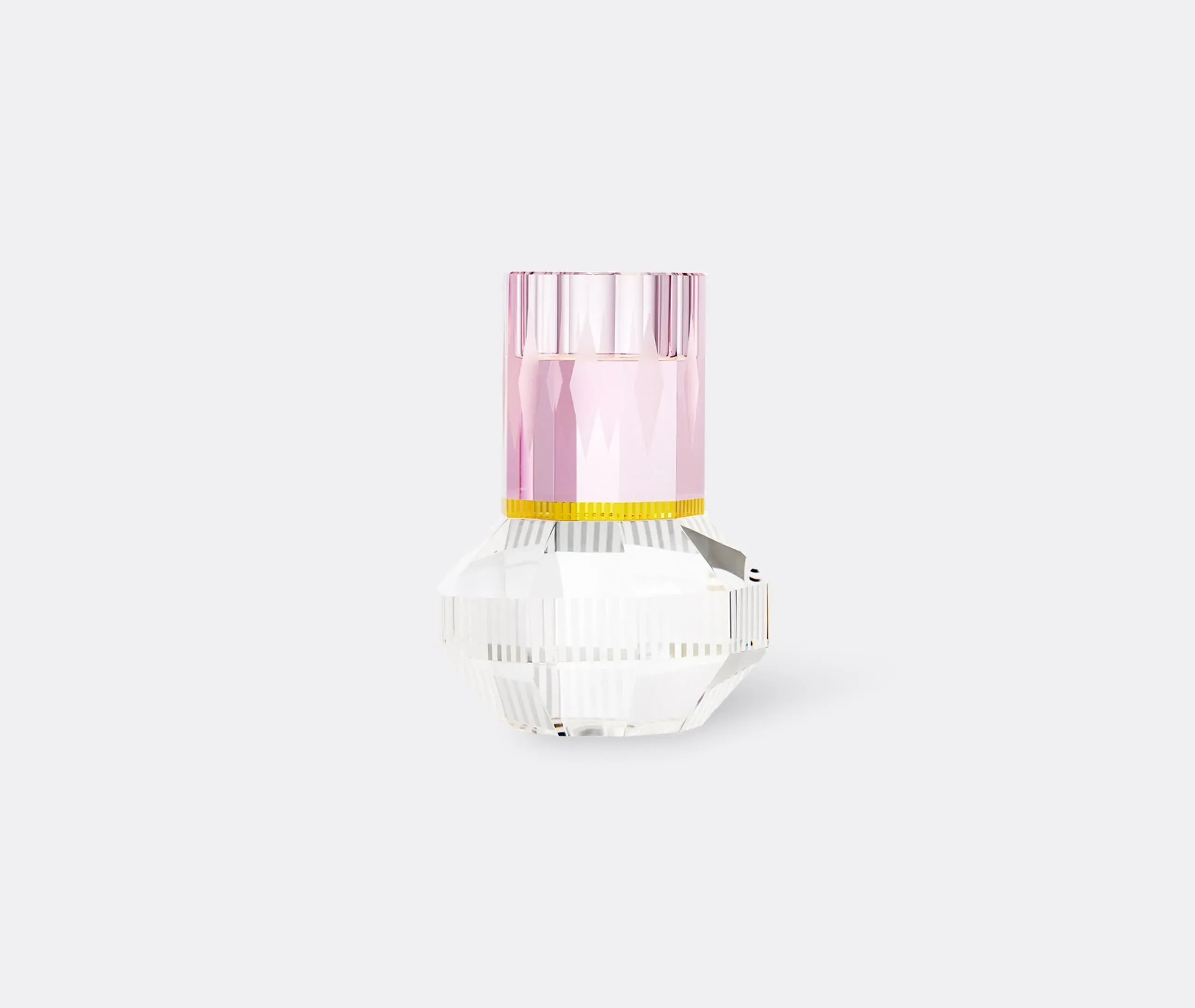 Chicago Tealight Holder - Clear, Rose Crystal product