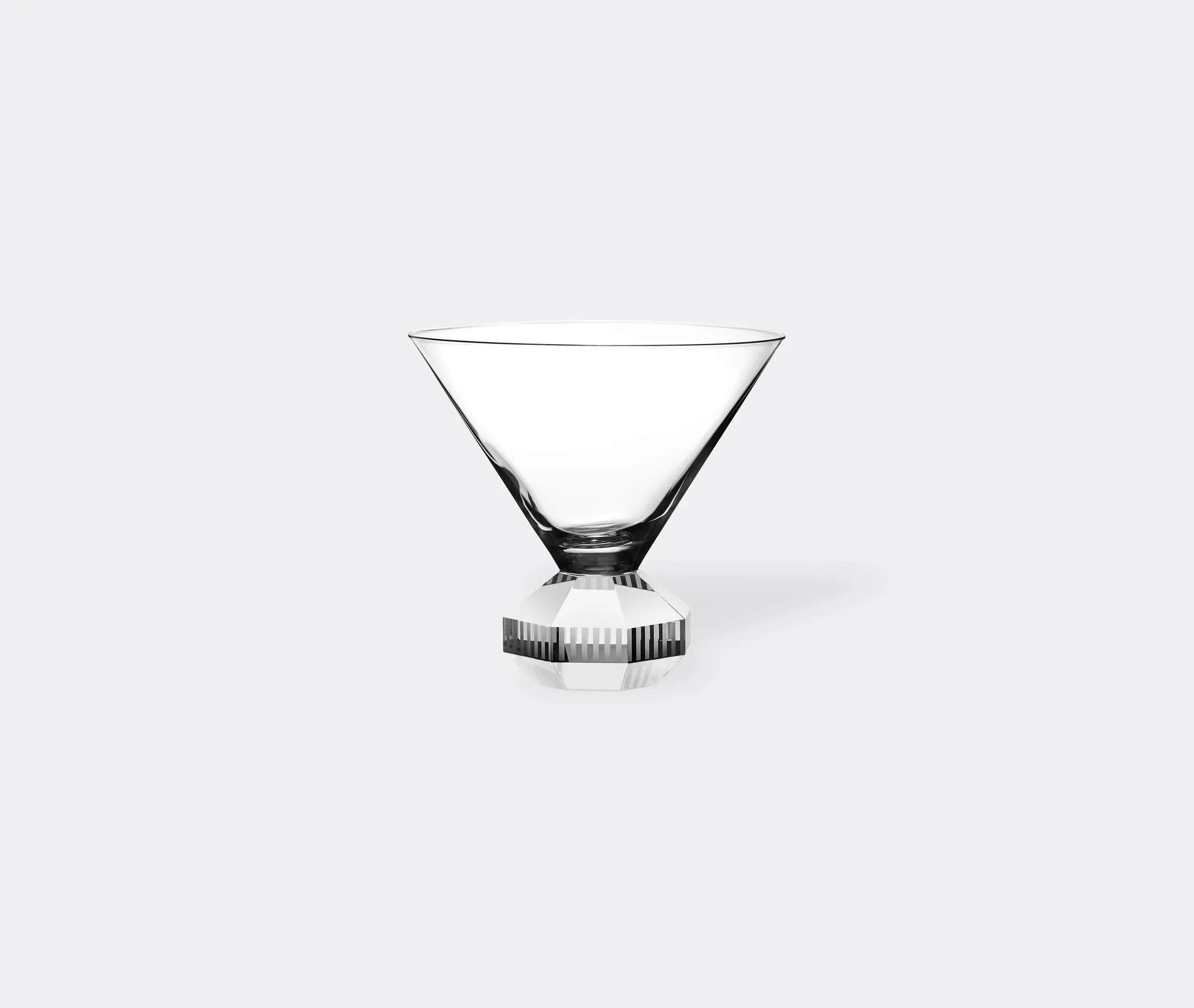 Cocktail Glass Set of 2 - Clear, Hand-Cut Glass image