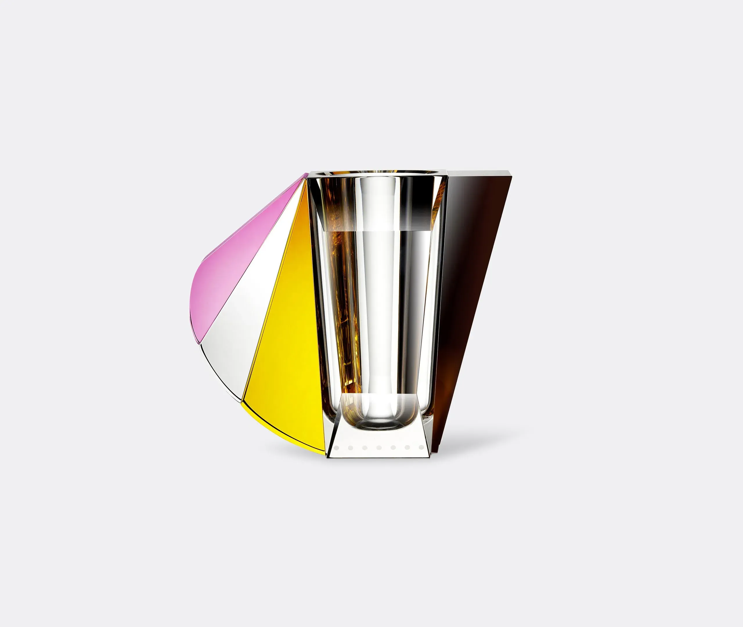 Grand Manhattan Vase - Multicolour, Crystal