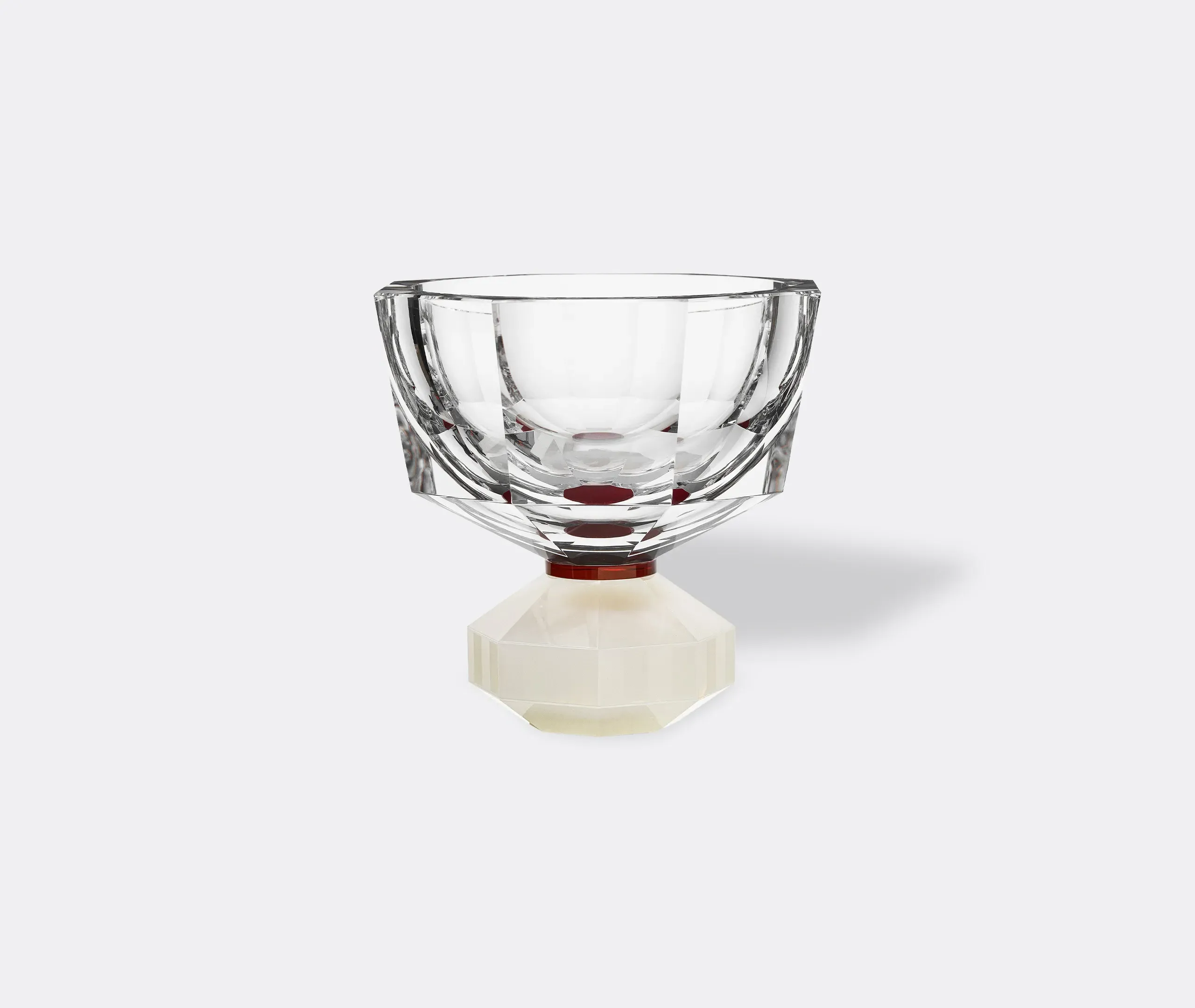 Halifax Bowl - White, Crystal