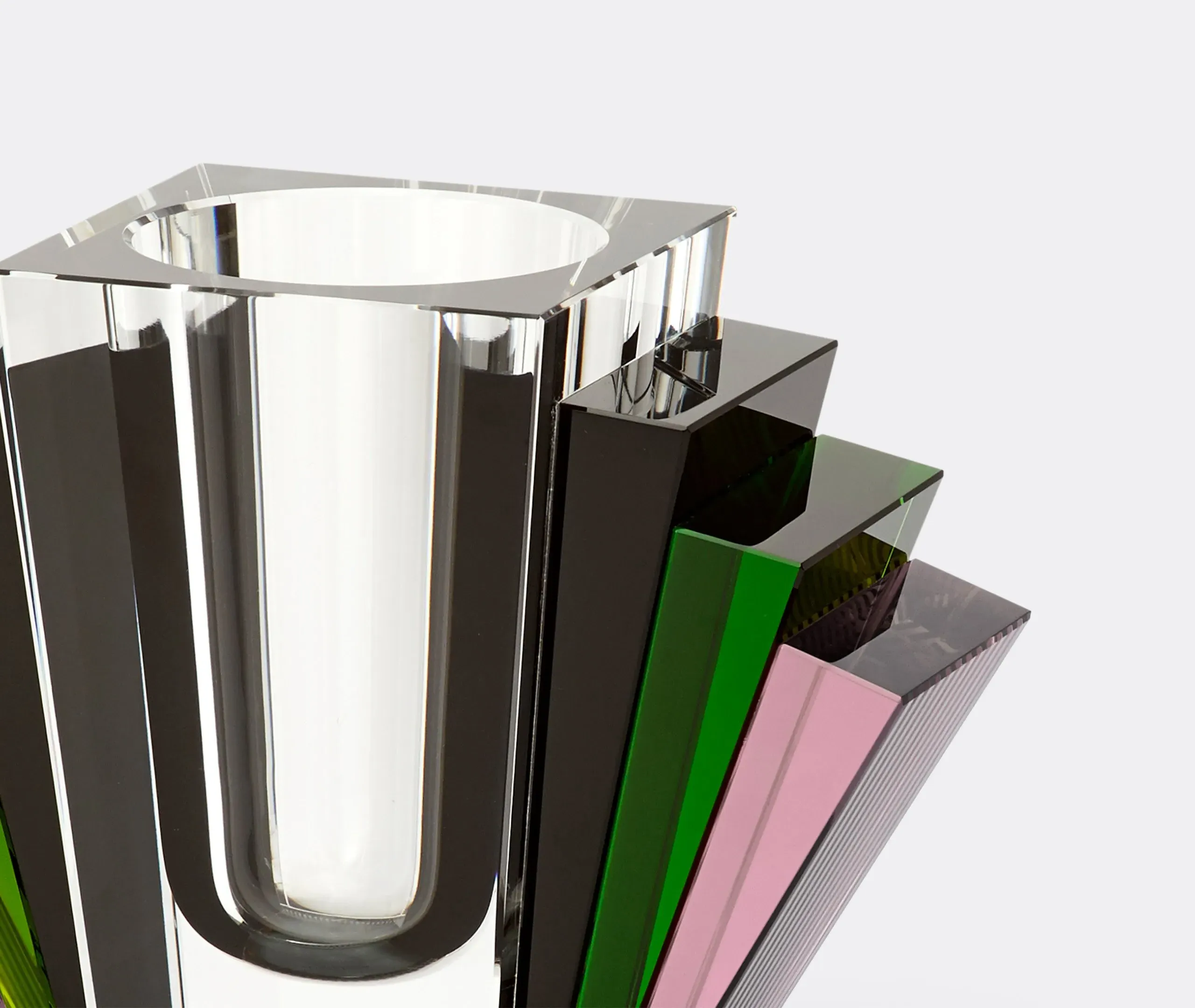 Harlem Vase - Multicolor, Crystal