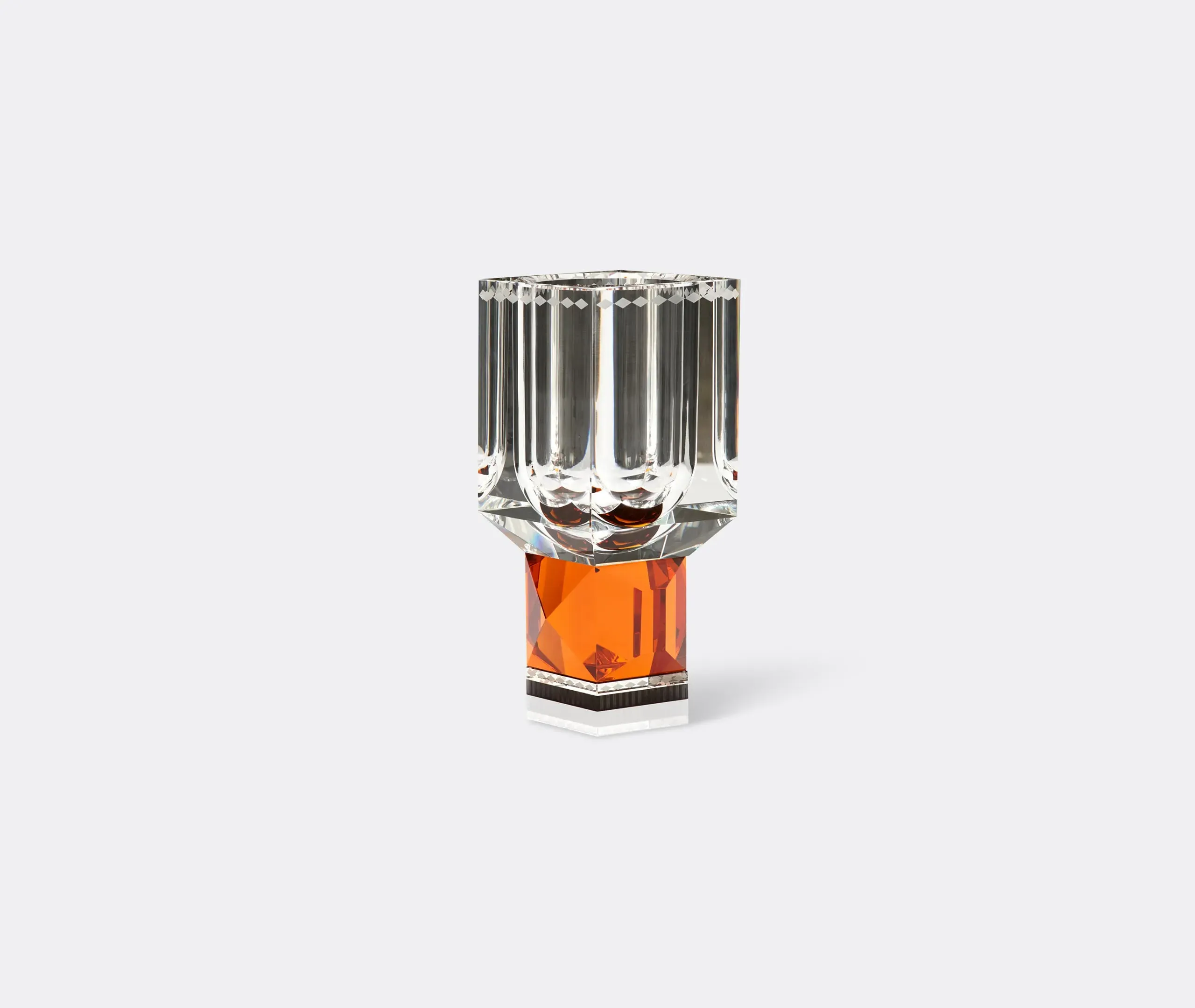 Ohio Crystal Vase - Clear, Amber product