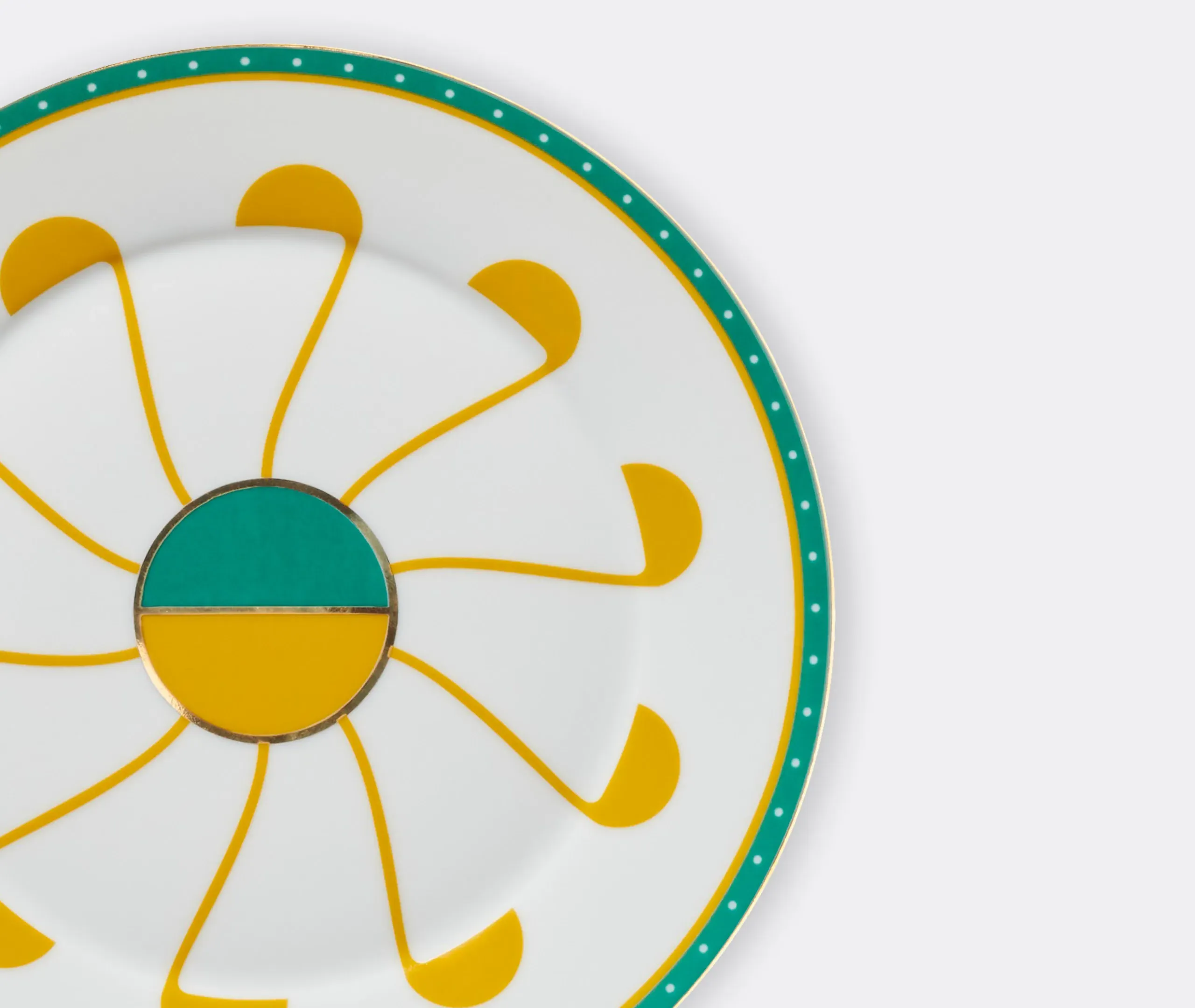 Pedra Bread Plate Set of Two - Multicolor, Porcelain alternate view