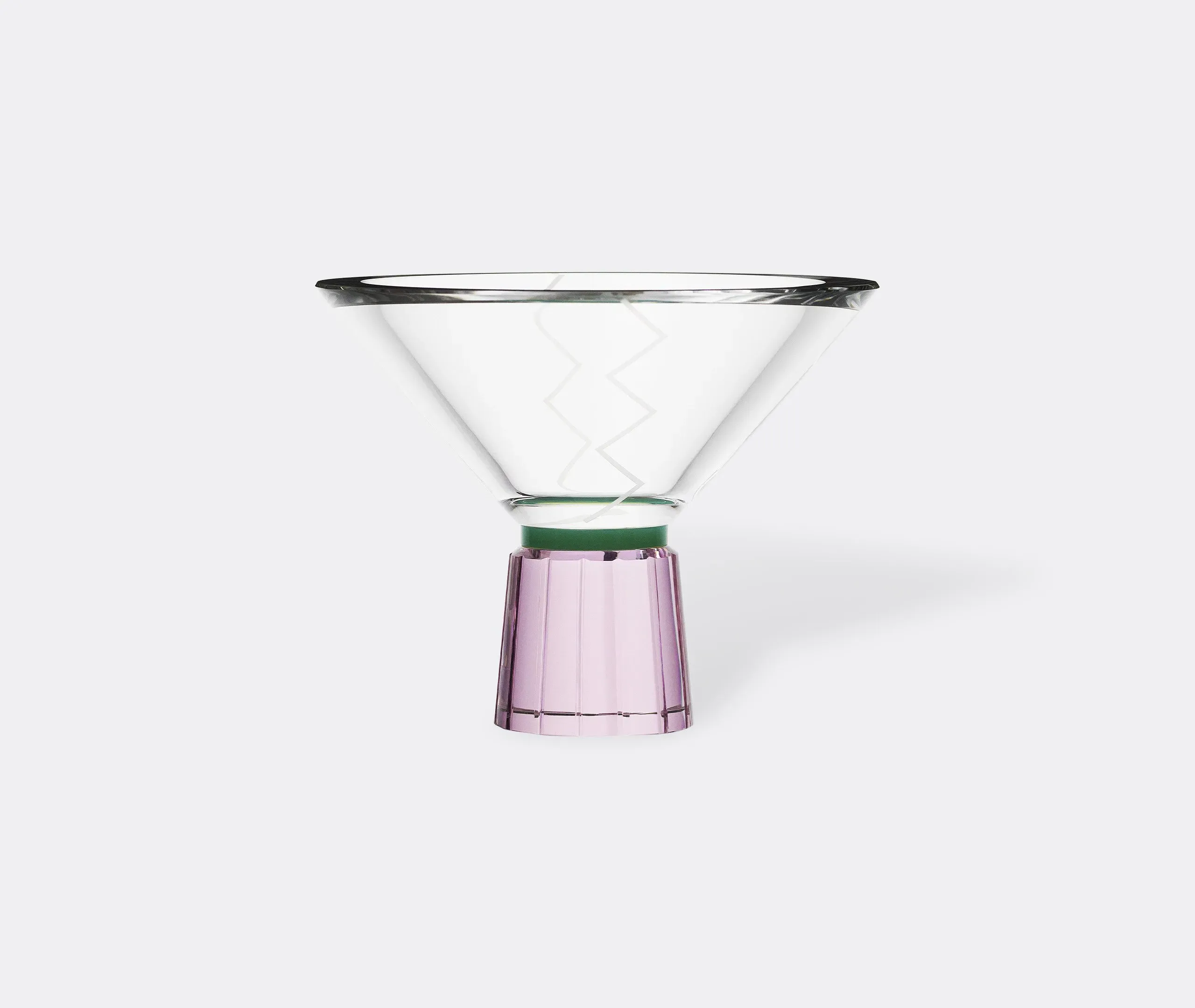 Small Decorative Bowl - Pink, Crystal image