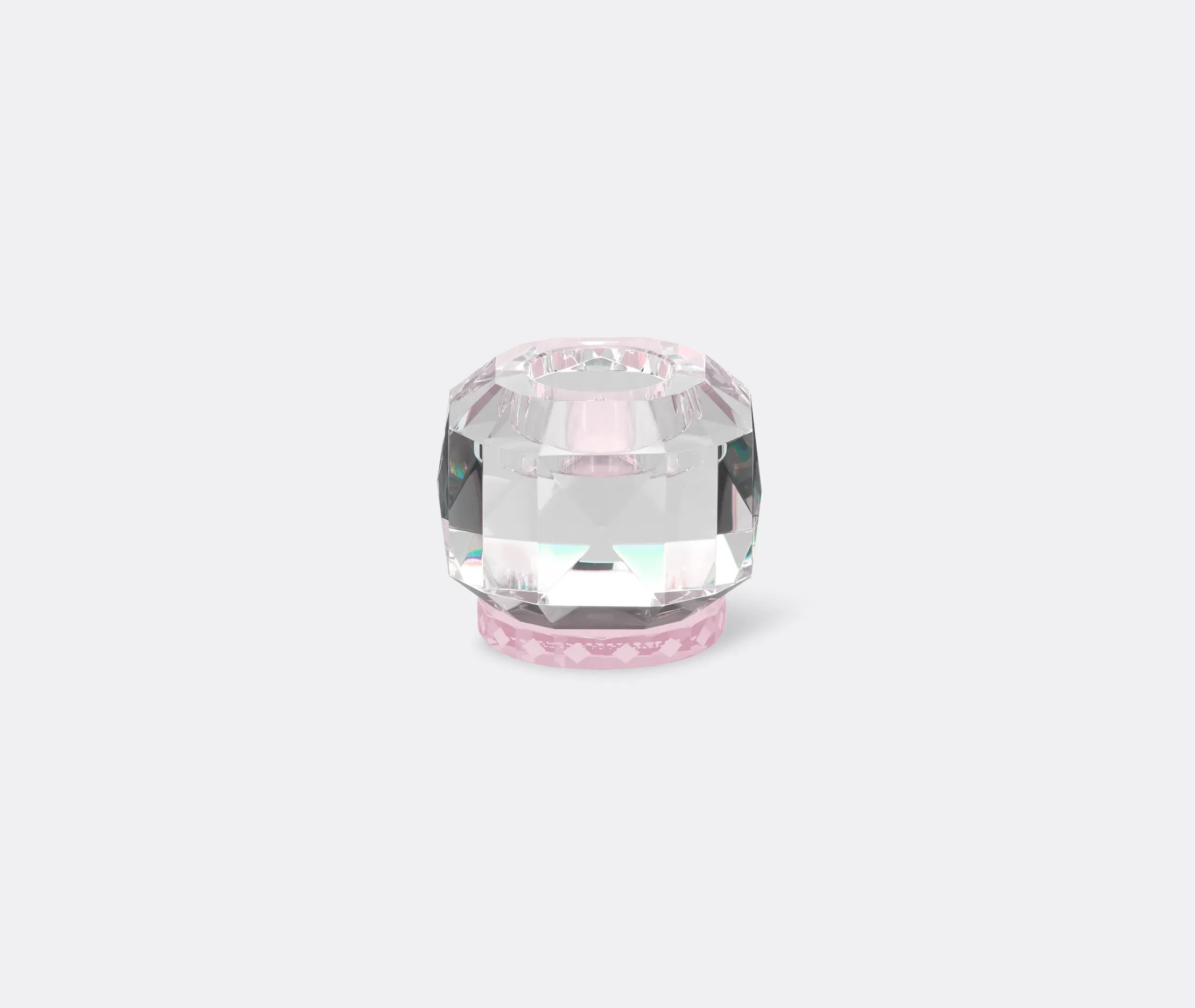 Texas Tealight Holder - Clear, Rose Crystal product