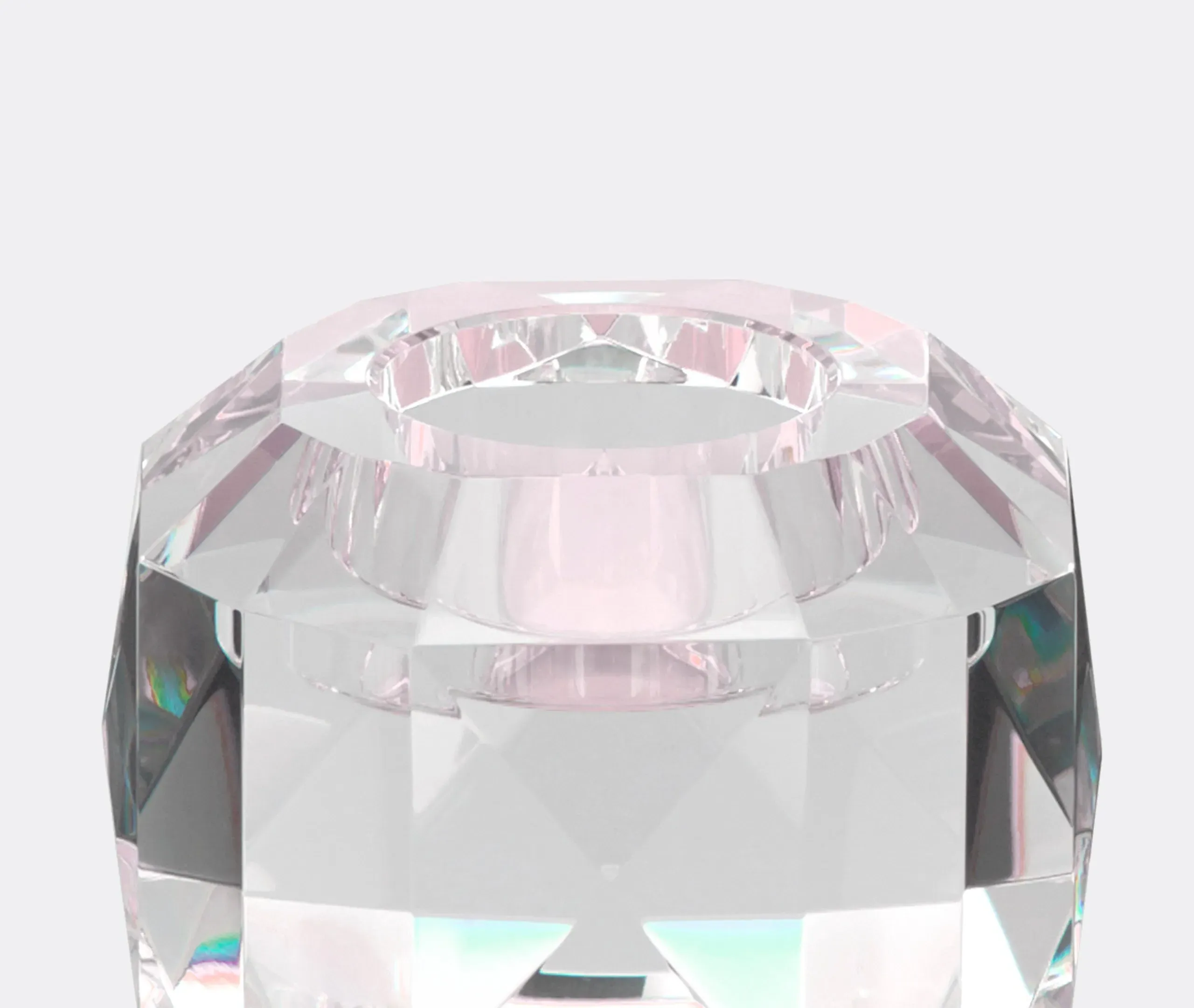 Texas Tealight Holder - Rose, Crystal