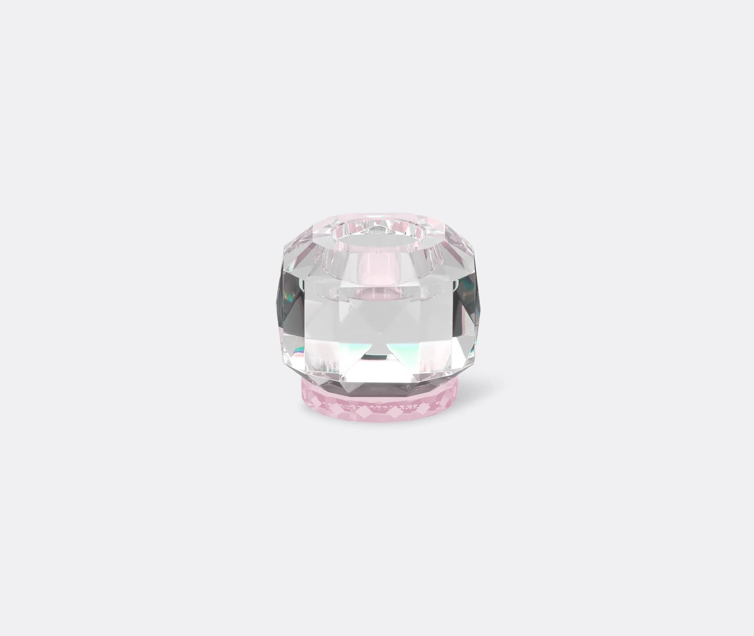 Texas Tealight Holder - Rose, Crystal image