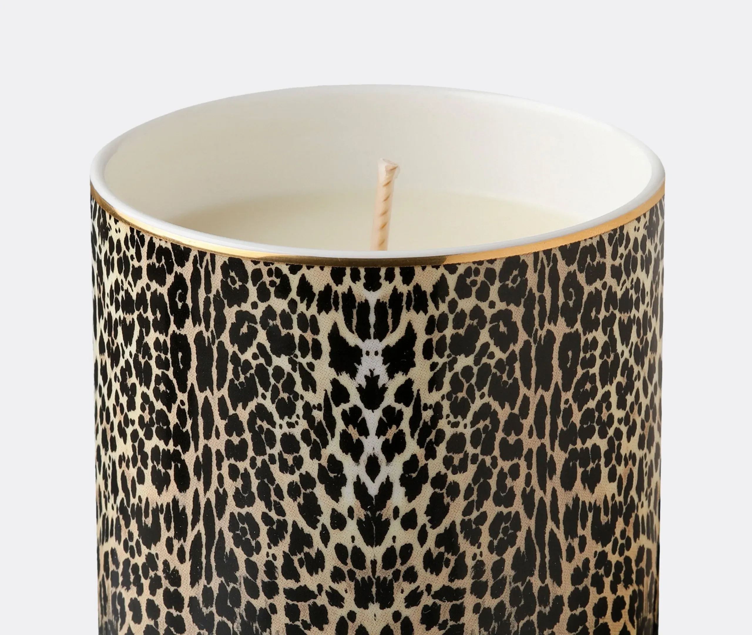 Scented Candle with Animal Print - Multicolor