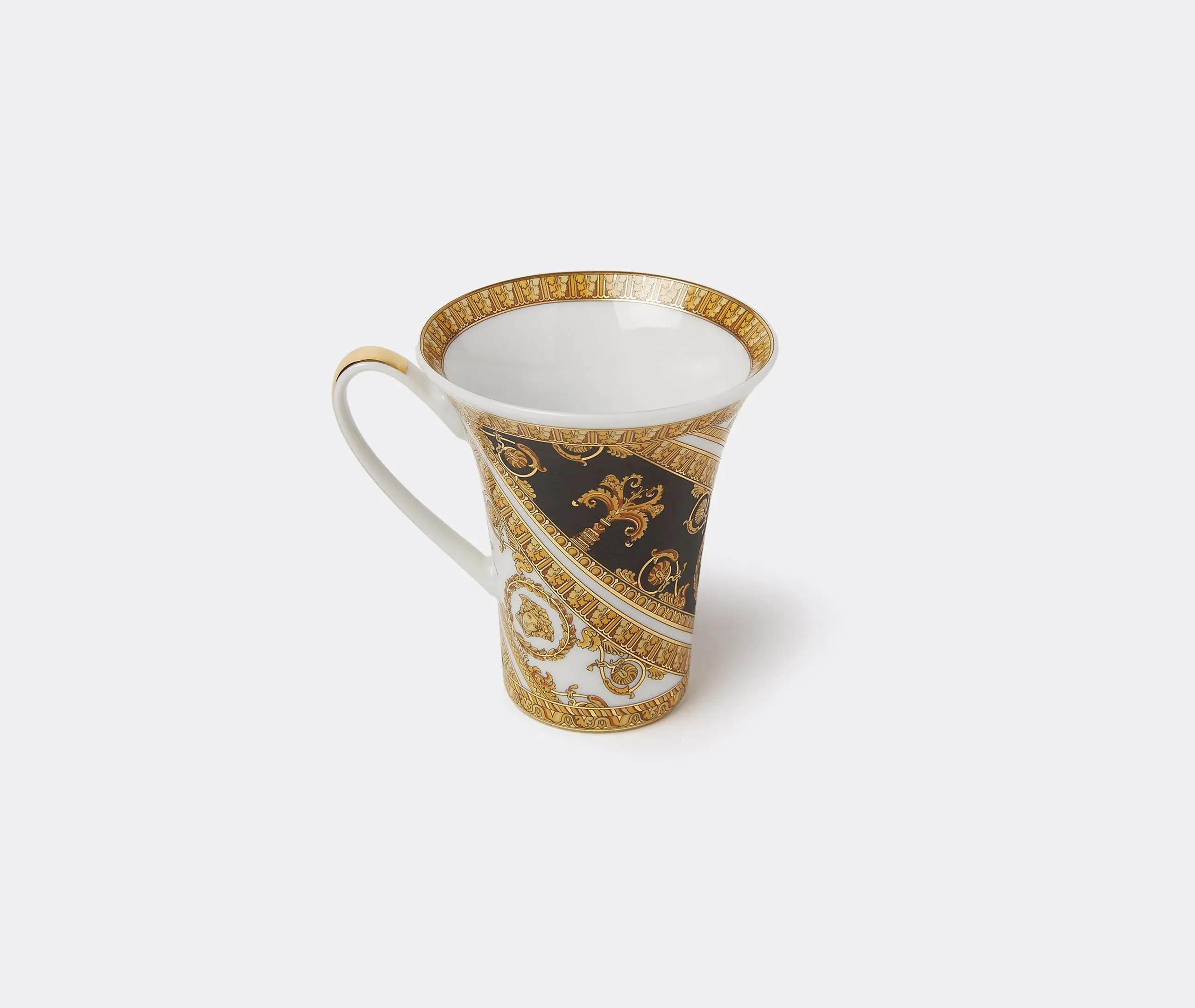 Espresso Cup and Saucer Set - Multicolor, Porcelain