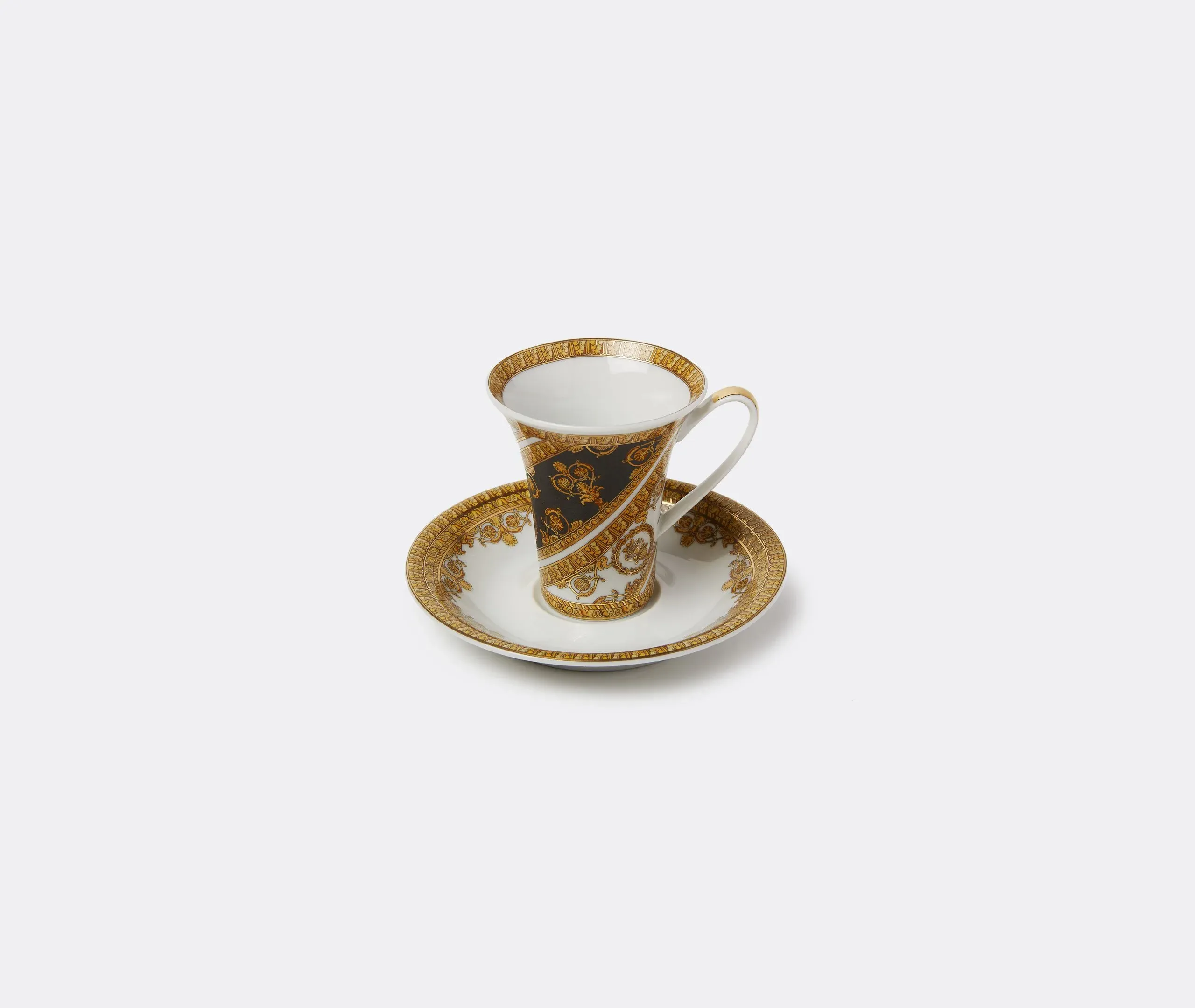 Espresso Cup and Saucer Set - Multicolor, Porcelain image