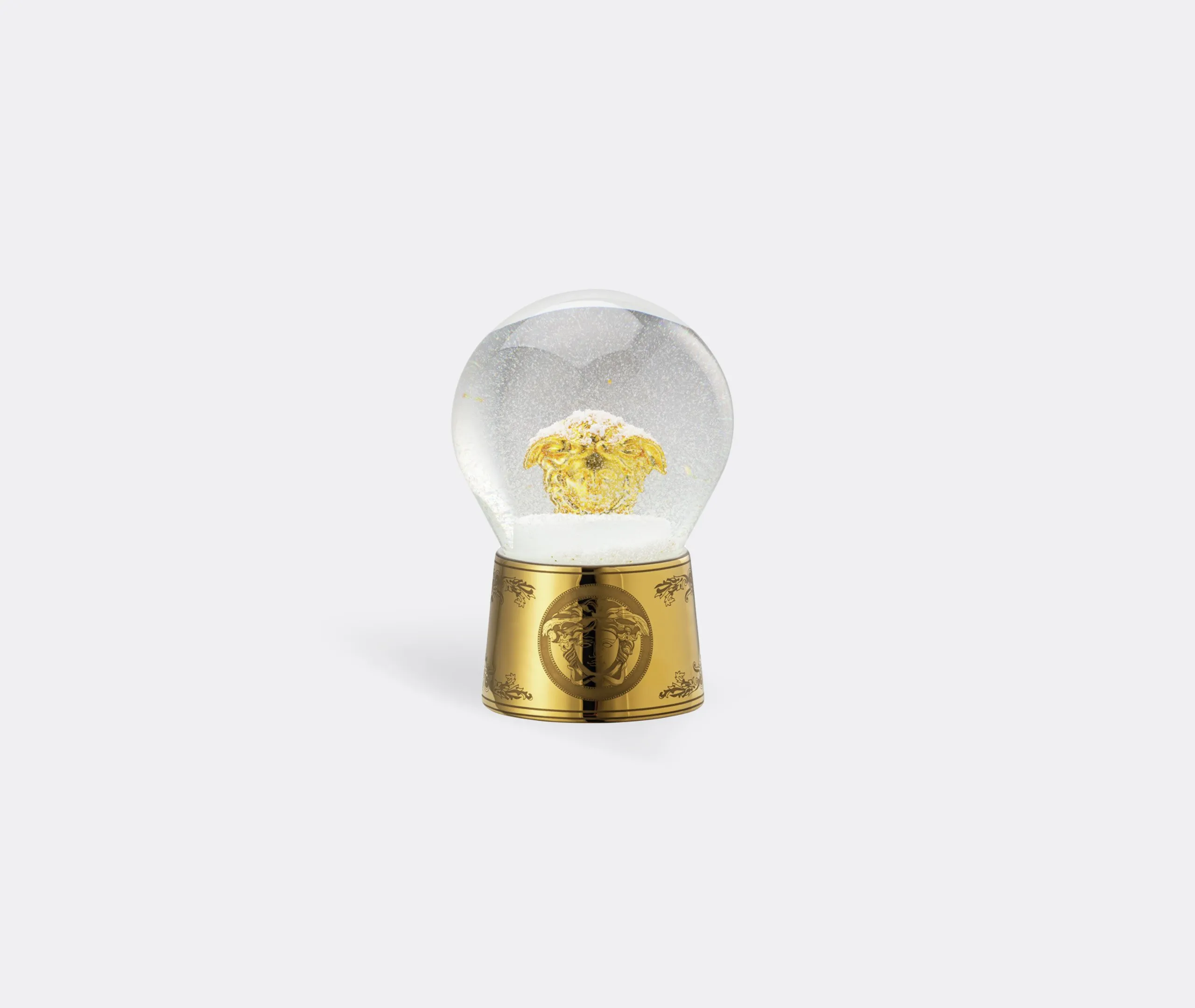 Golden Medusa Small Snow Sphere - Multicolor, Glass image