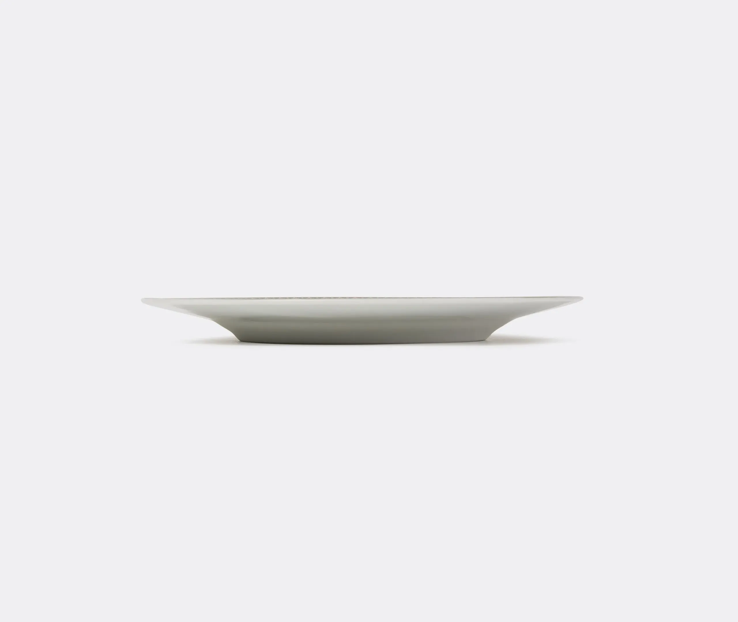 Medium Plate Garden Design - Multicolor, Porcelain