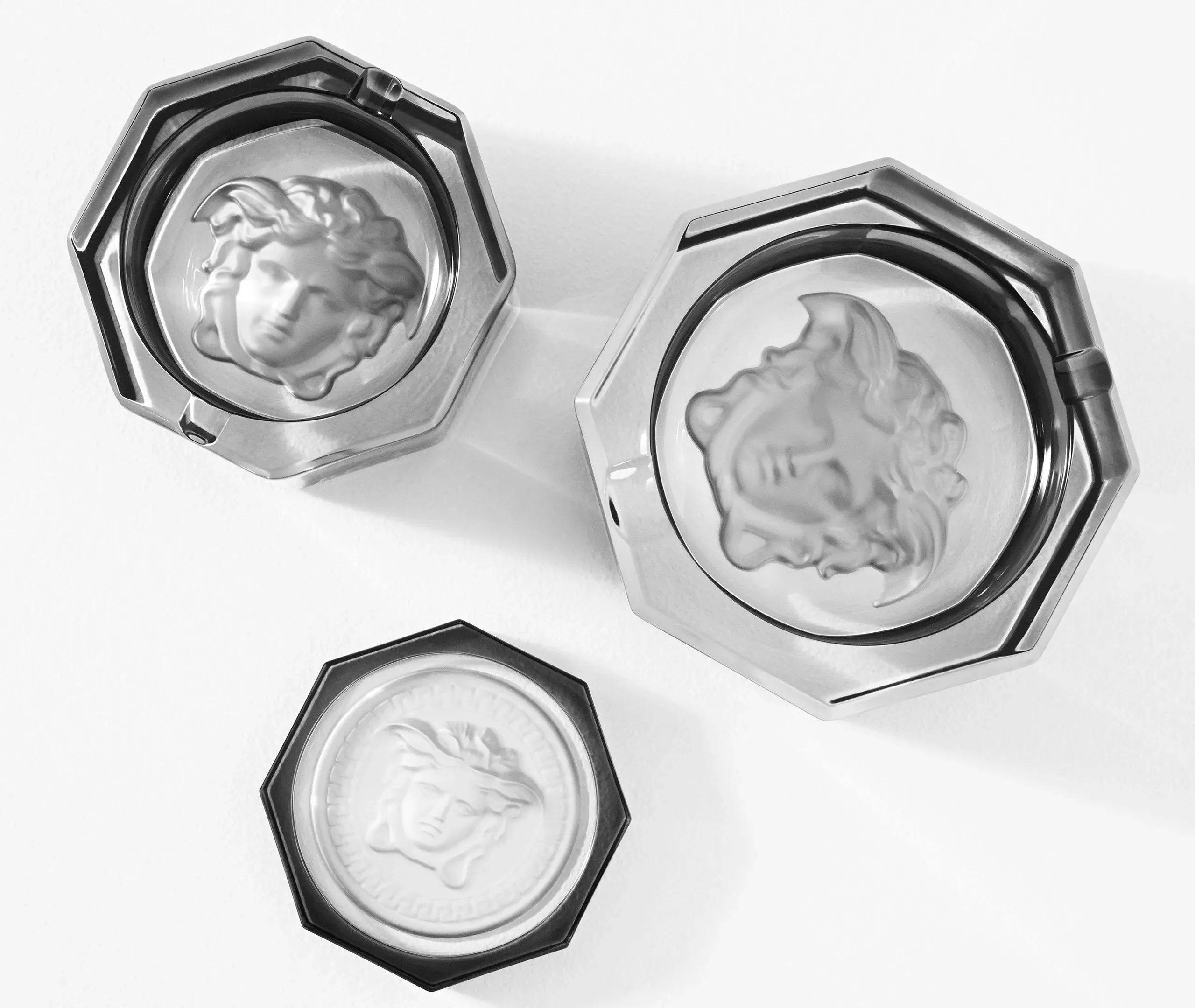 Medusa Lumiere Long Glasses Set of Two - Transparent