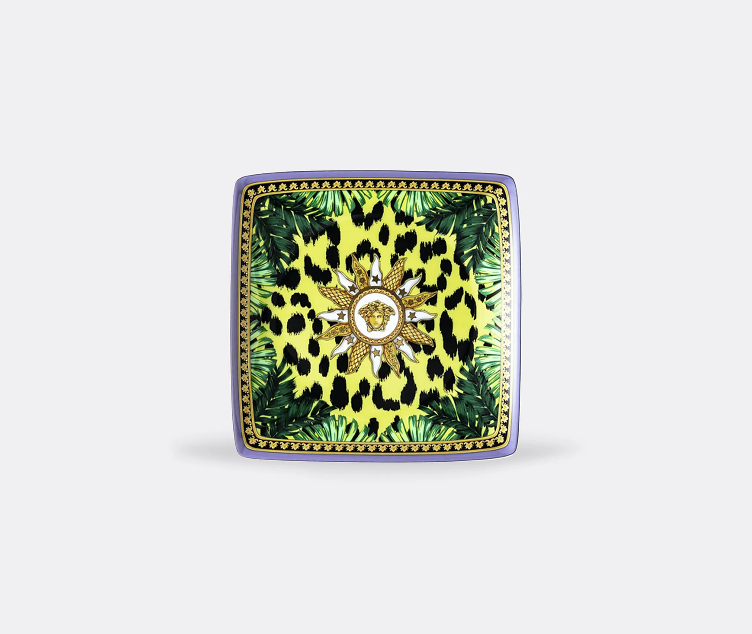 Serving Bowl Jungle Print - Multicolor, Porcelain image