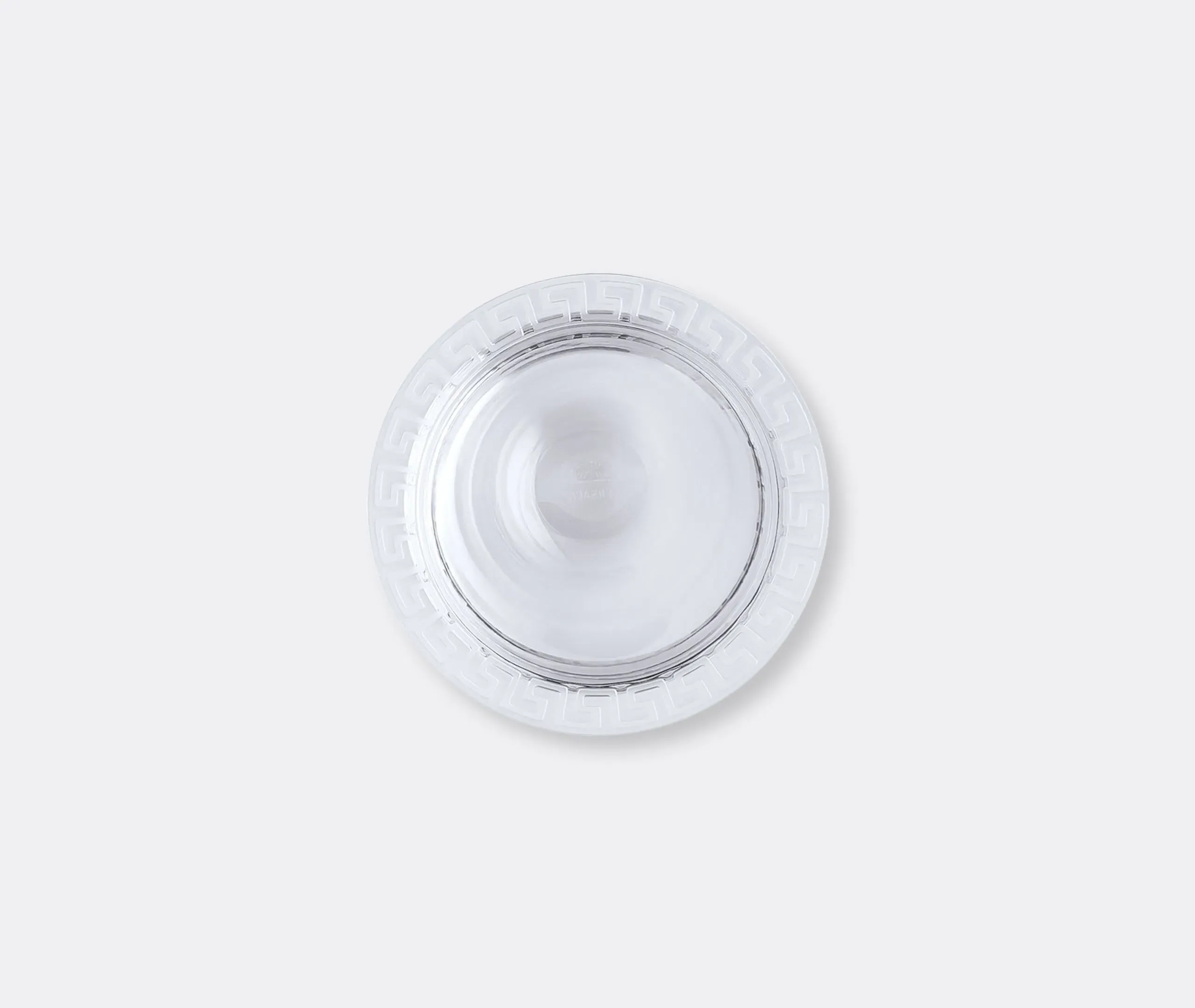 Small Dish with Medusa Design - Clear, Crystal