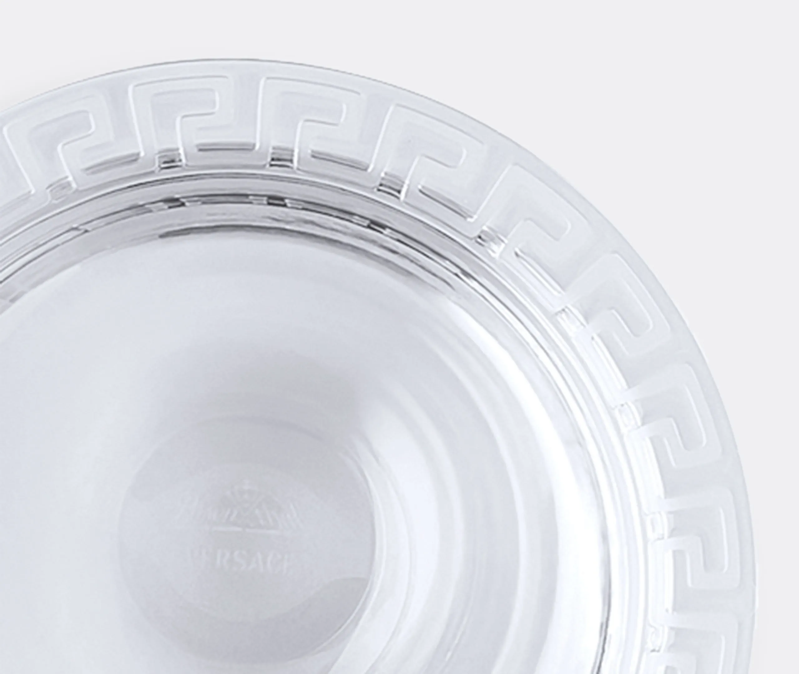 Small Dish with Medusa Design - Clear, Crystal
