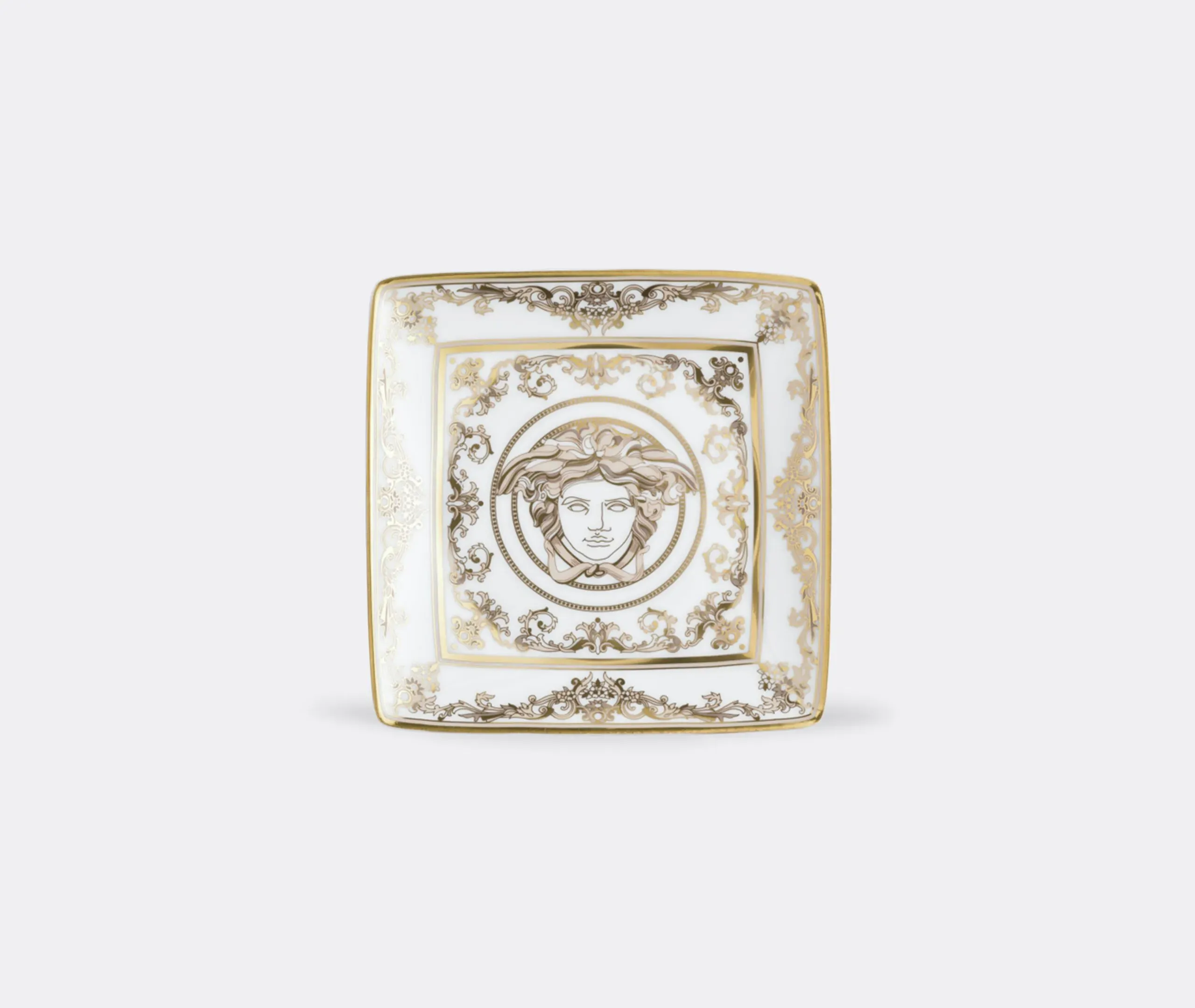 Square Serving Bowl - White, Porcelain image