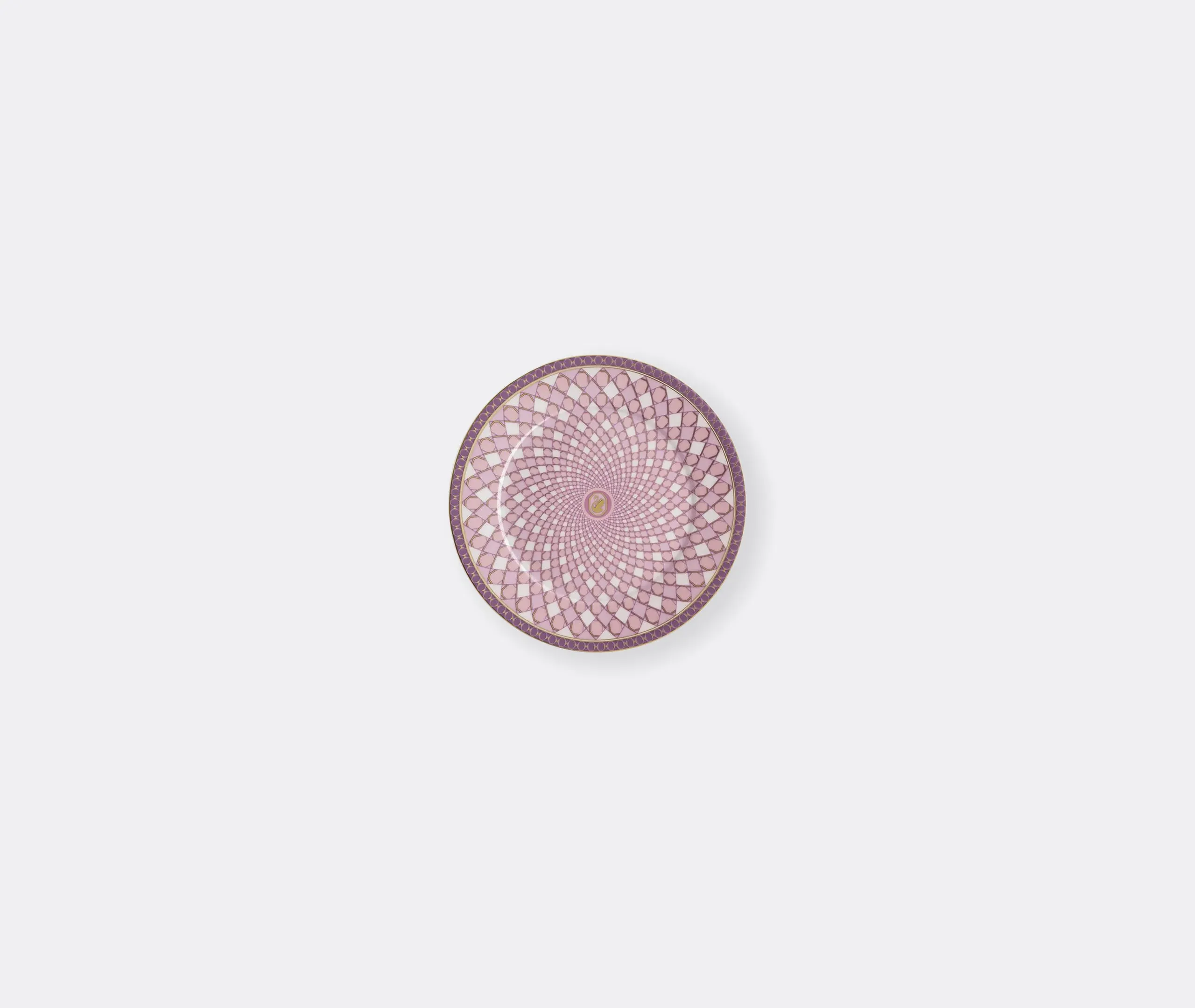 Swarovski x Signum Bread and Butter Plate - Pink, Porcelain product