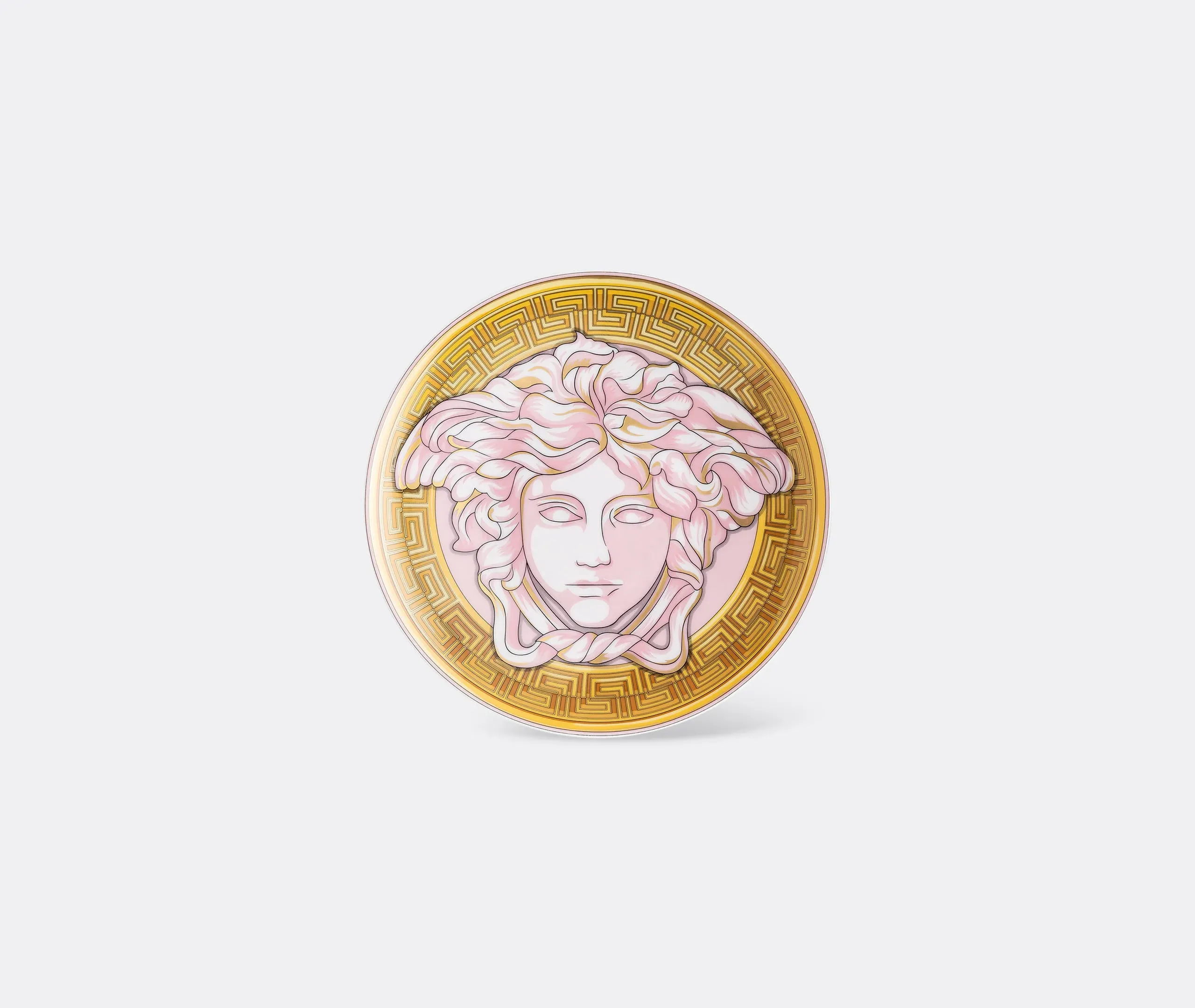 Versace Medusa Amplified Small Plate - Pink Coin, Porcelain product