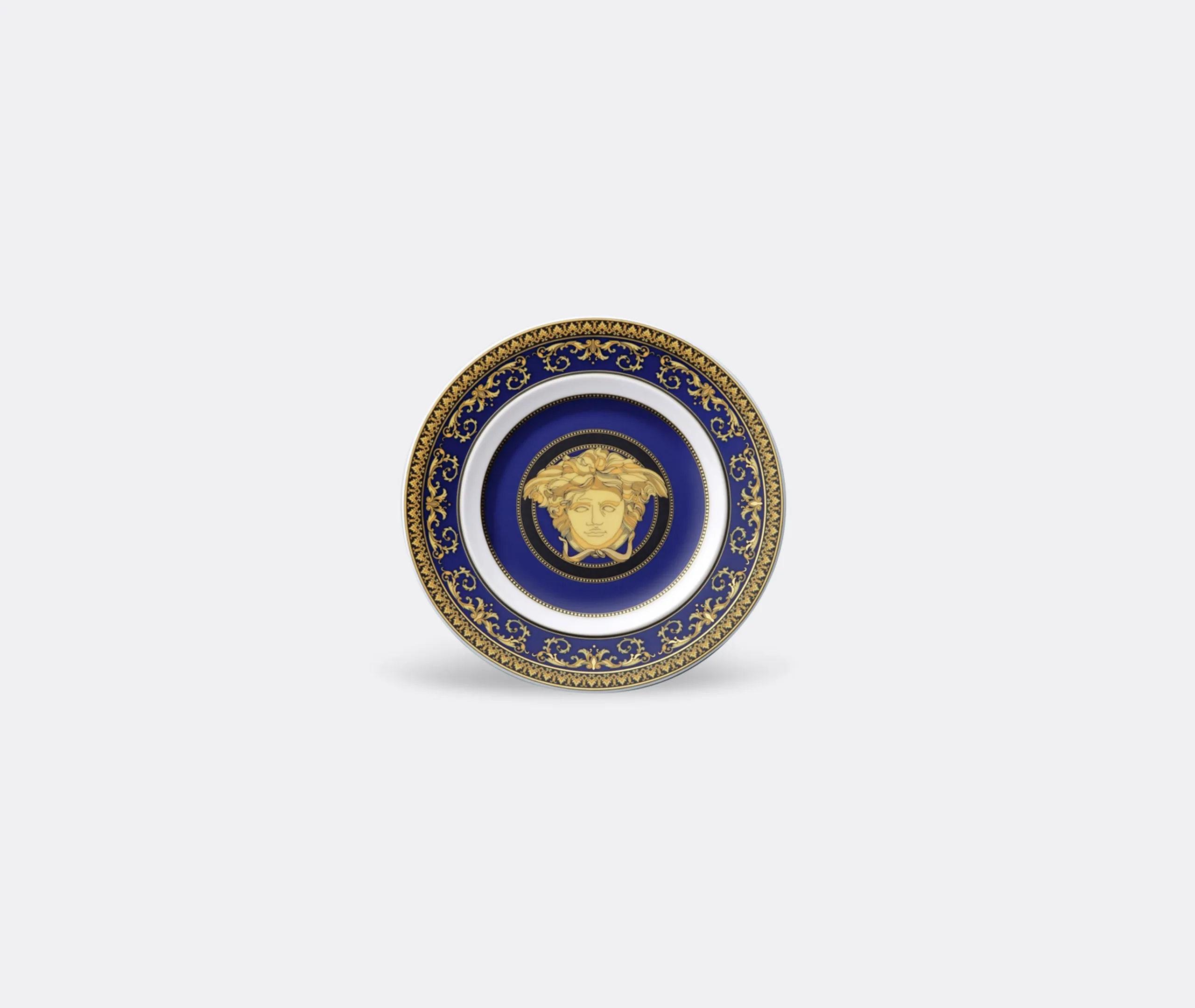 Versace Medusa Blue Plate - Multicolor, Porcelain image