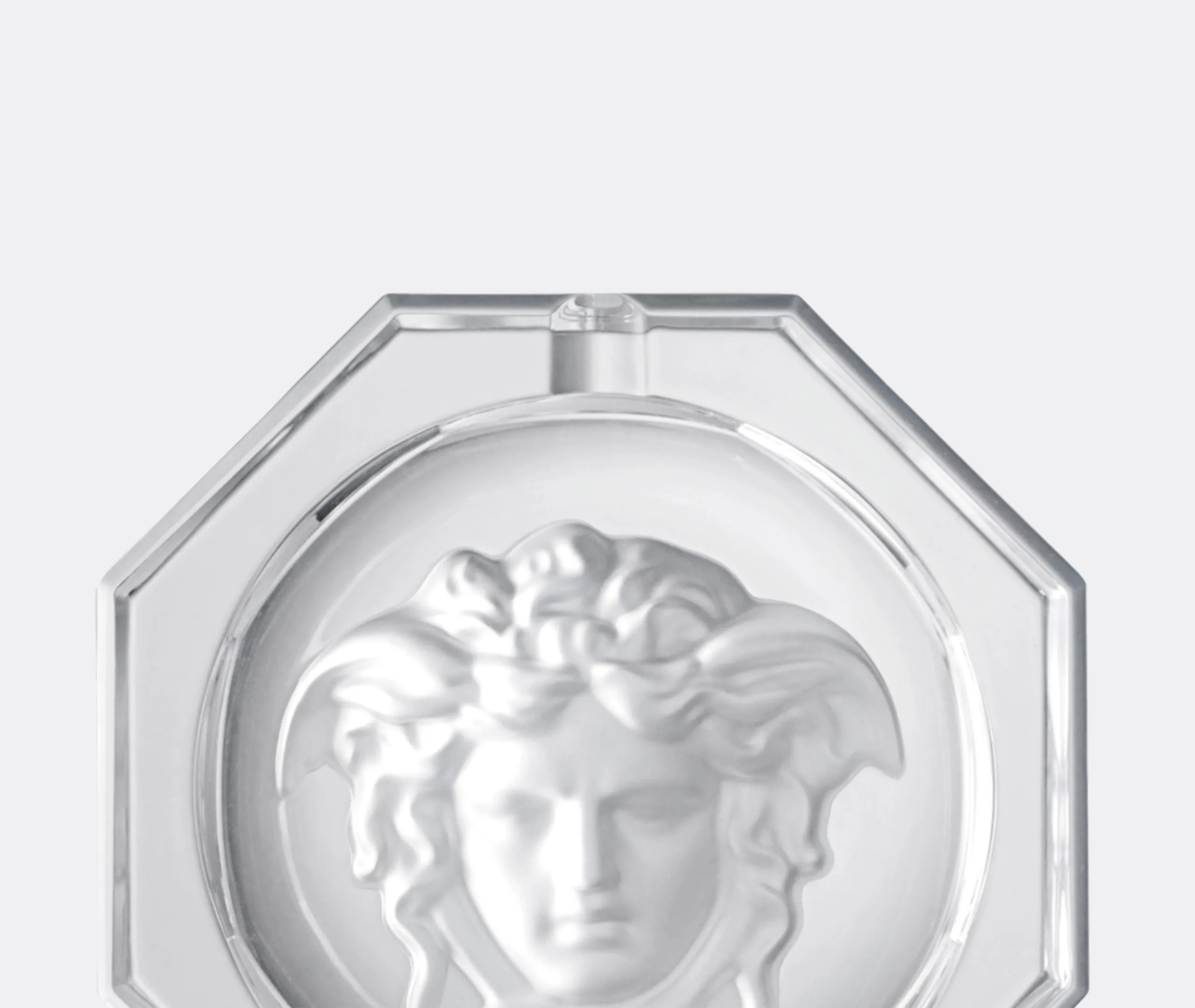 Versace Medusa Large Ashtray - Transparent, Crystal Glass alternate view