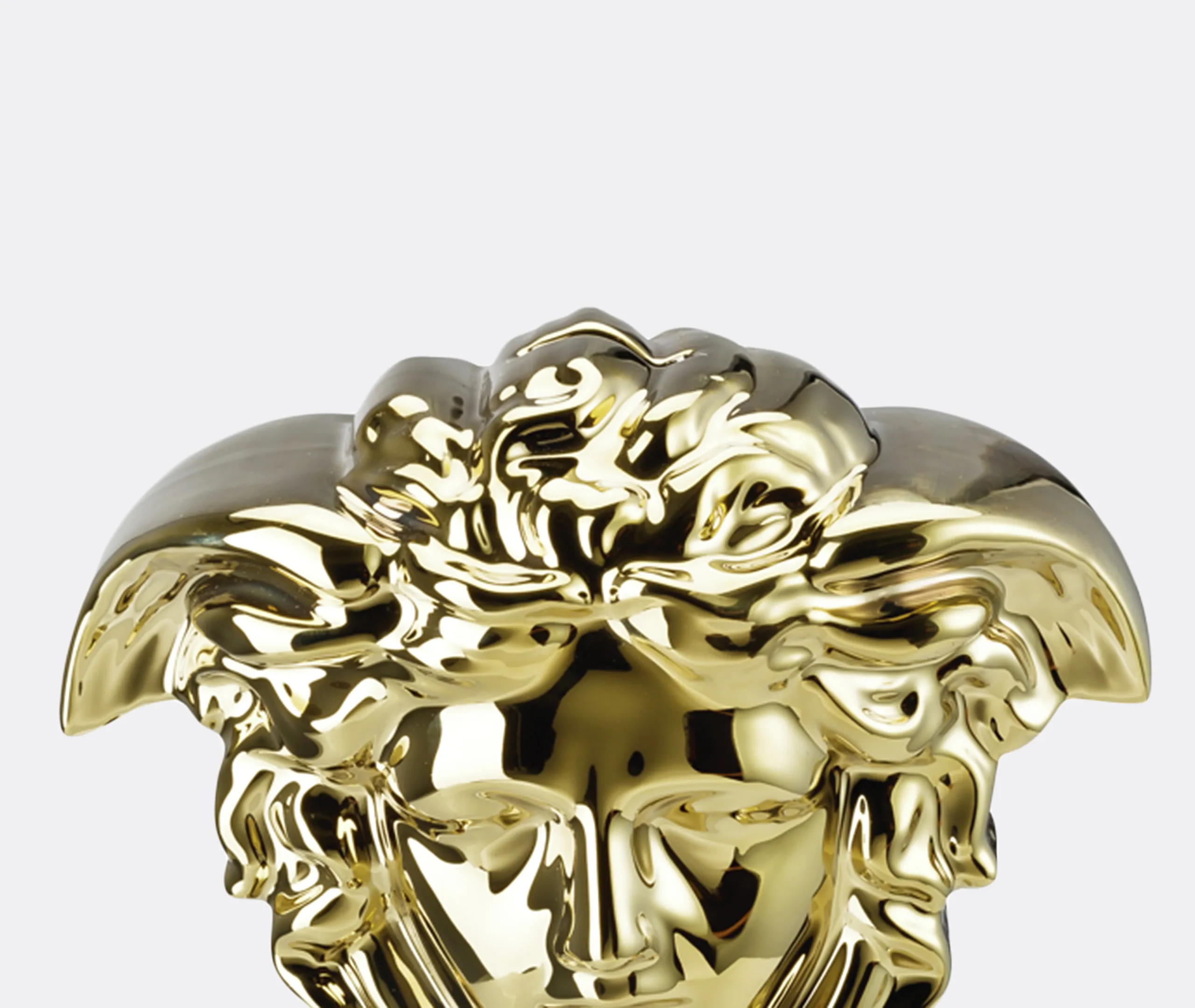 Versace Medusa Money Box - Gold, Porcelain alternate view